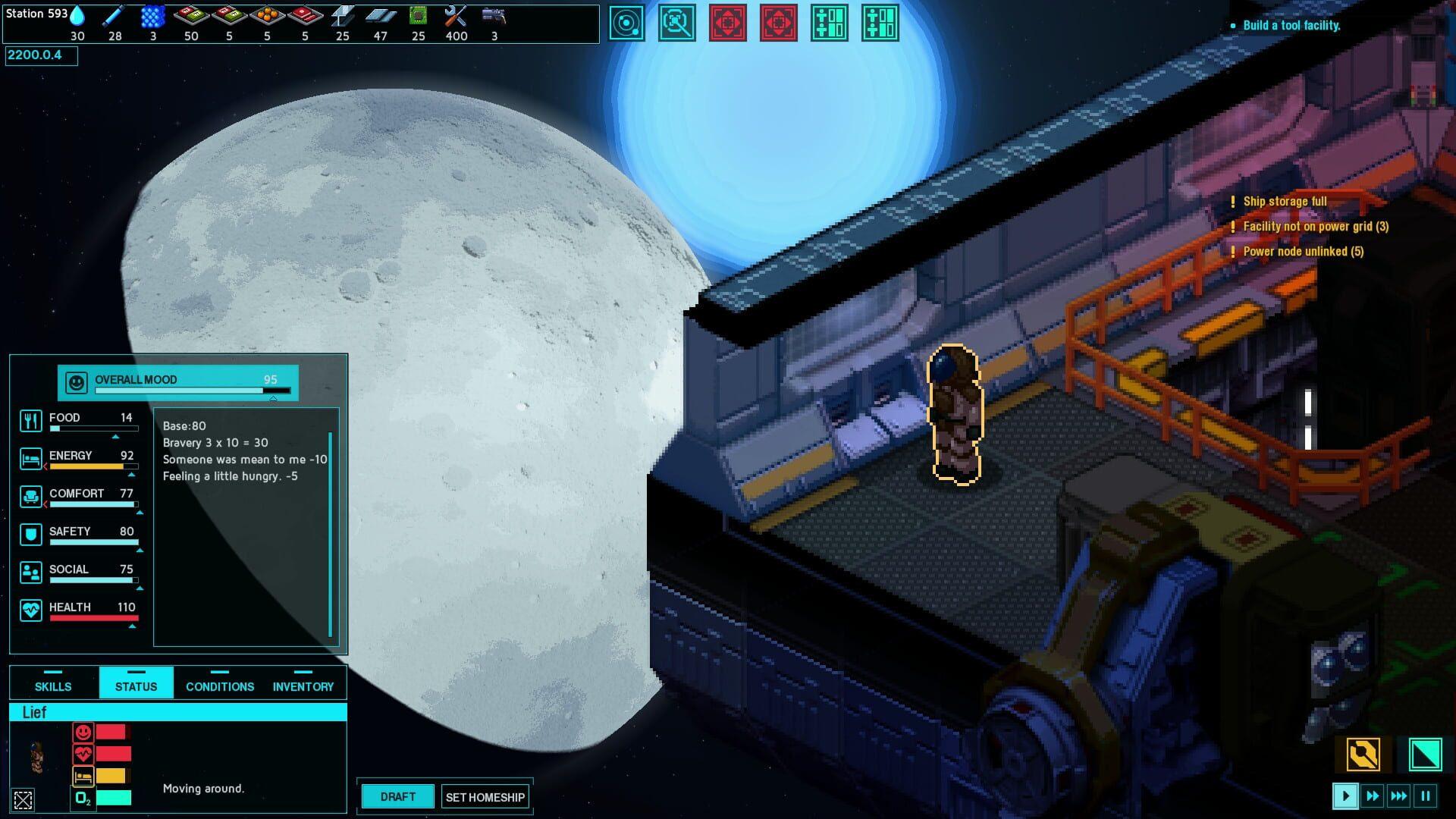 Space Haven - obrazek z gry
