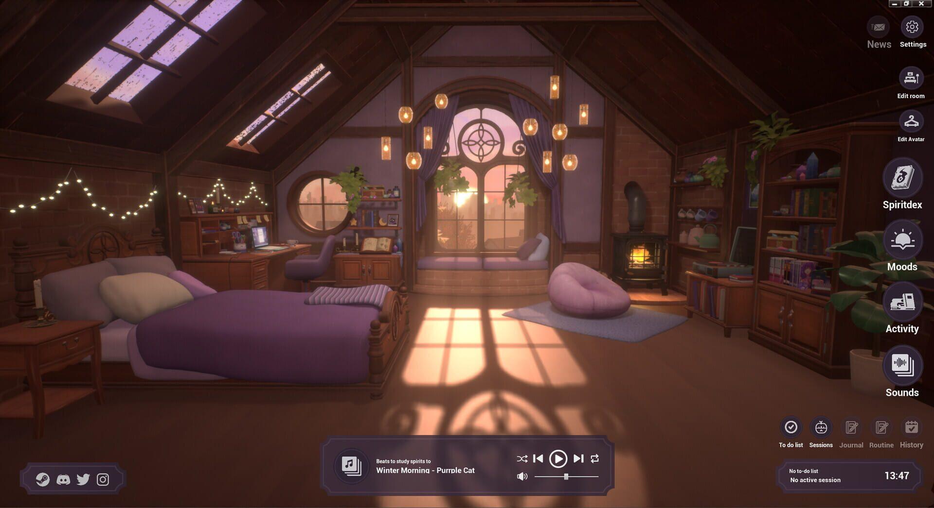 Spirit City: Lofi Sessions - główny screenshot z gry