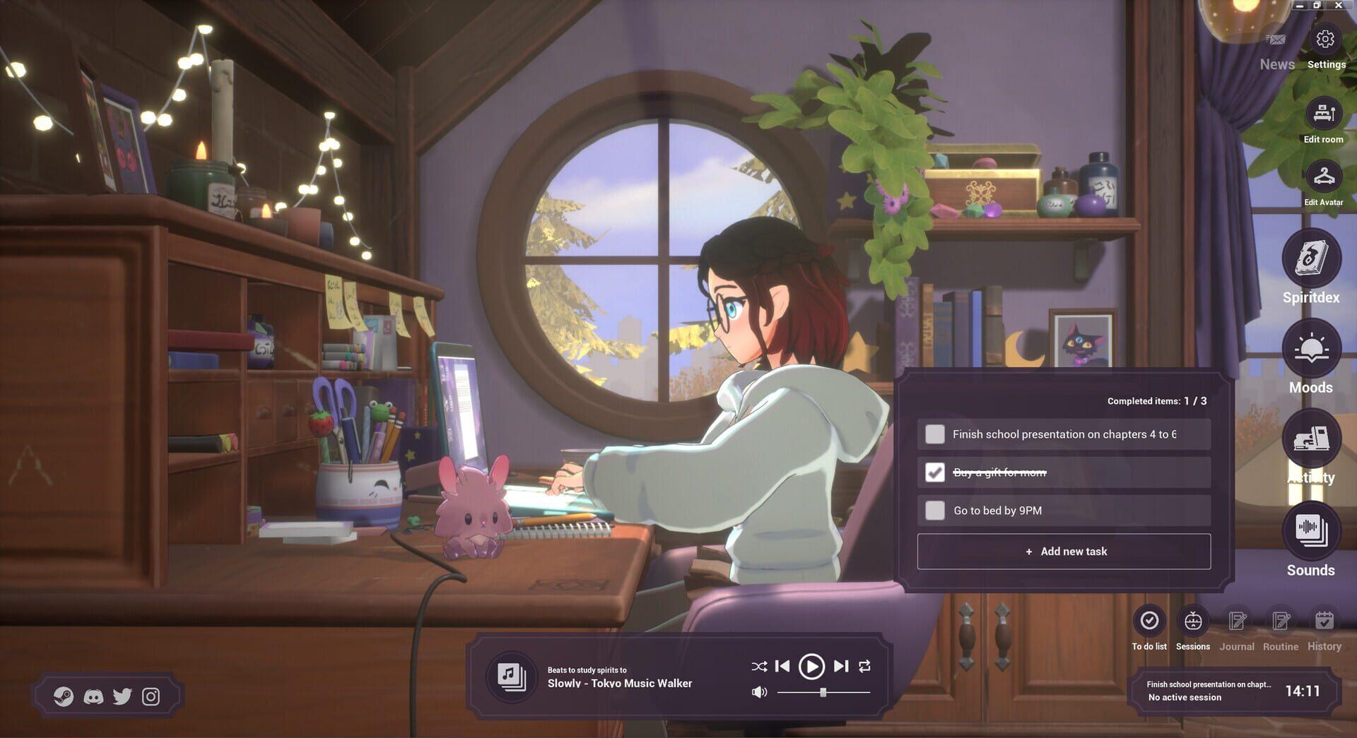 Spirit City: Lofi Sessions - gameplay screenshot