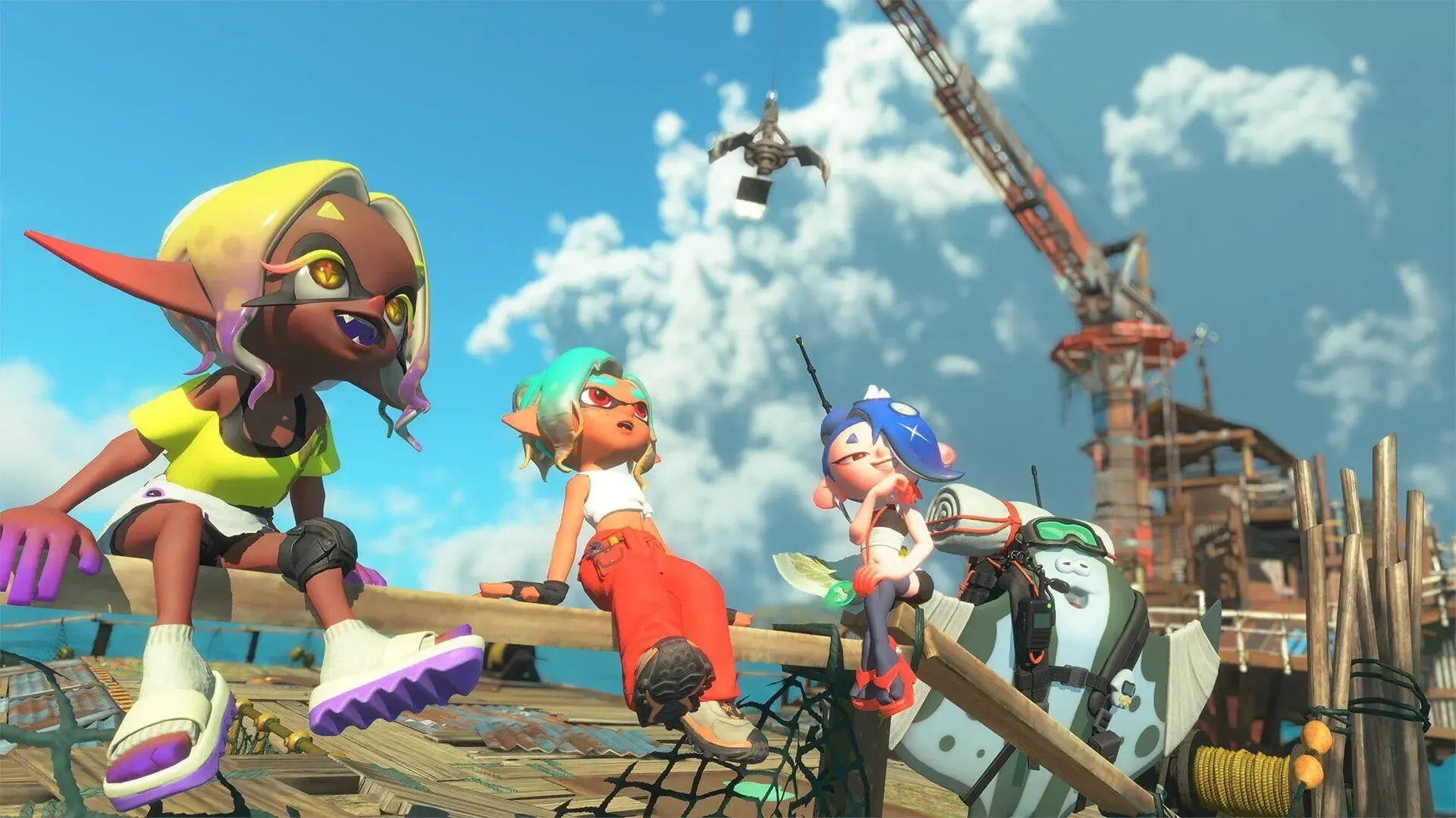 Splatoon Raiders (Switch) - główny screenshot z gry