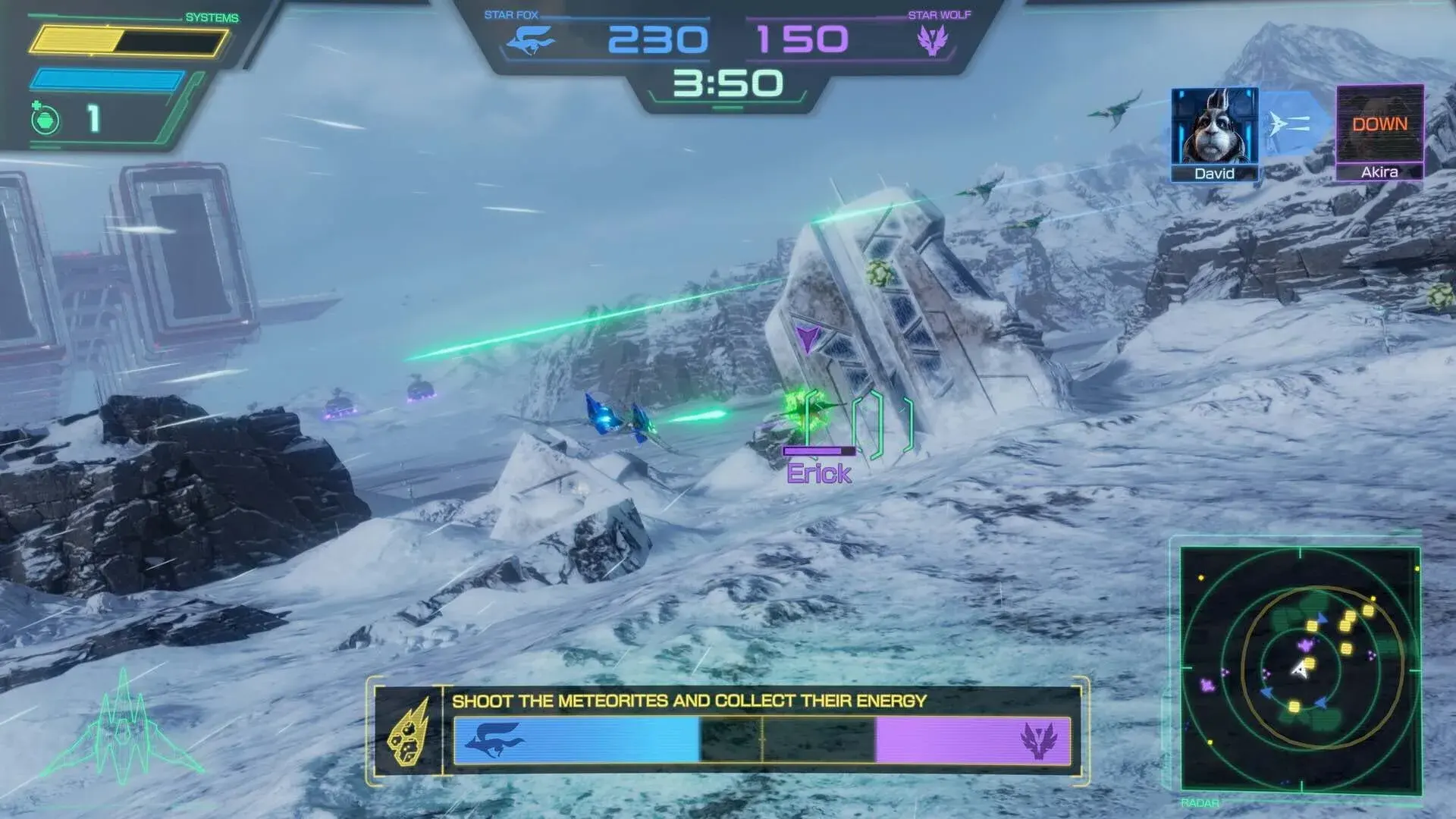 Star Fox (Switch) - świat gry, lokacja