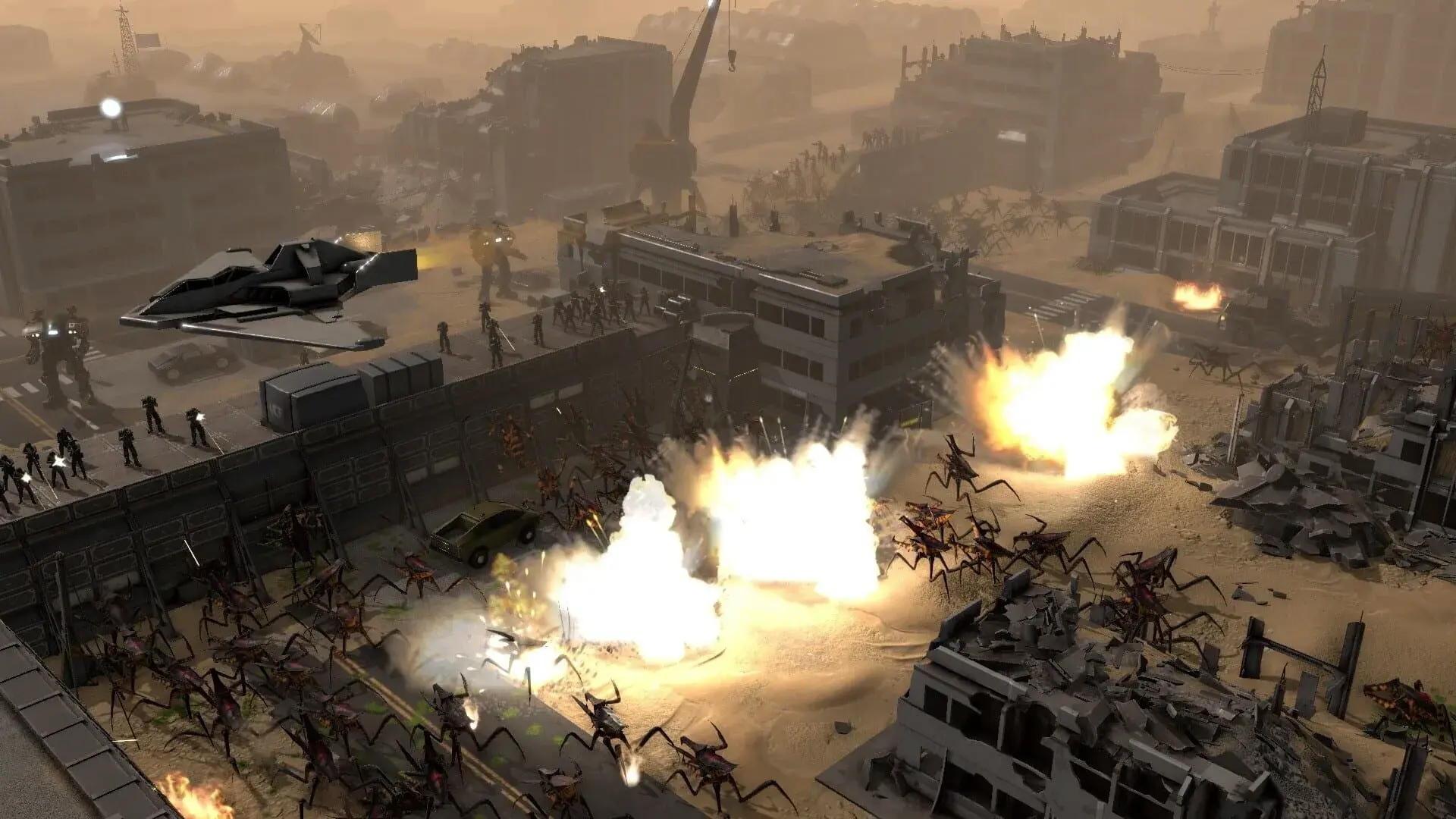 Starship Troopers: Terran Command - świat gry, lokacja
