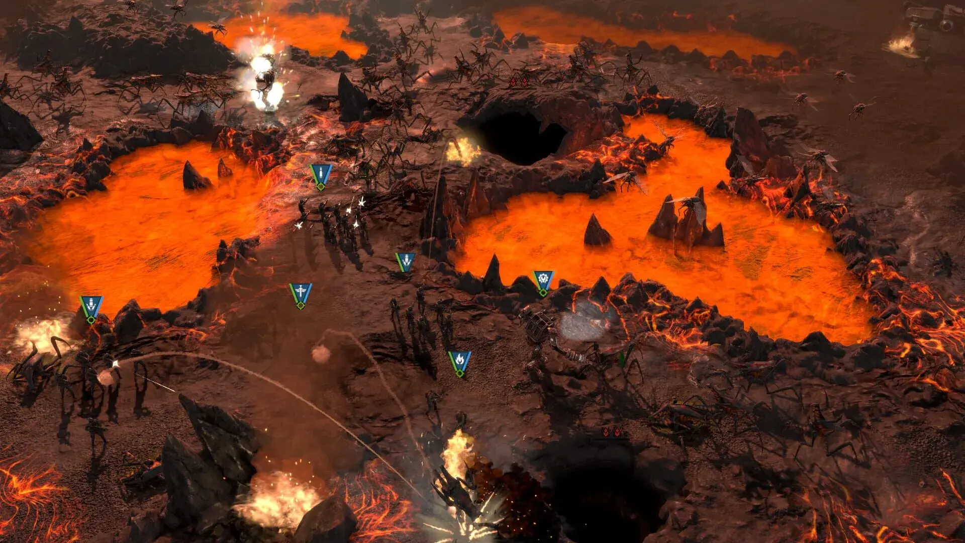 Starship Troopers: Terran Command - Raising Hell - gameplay screenshot