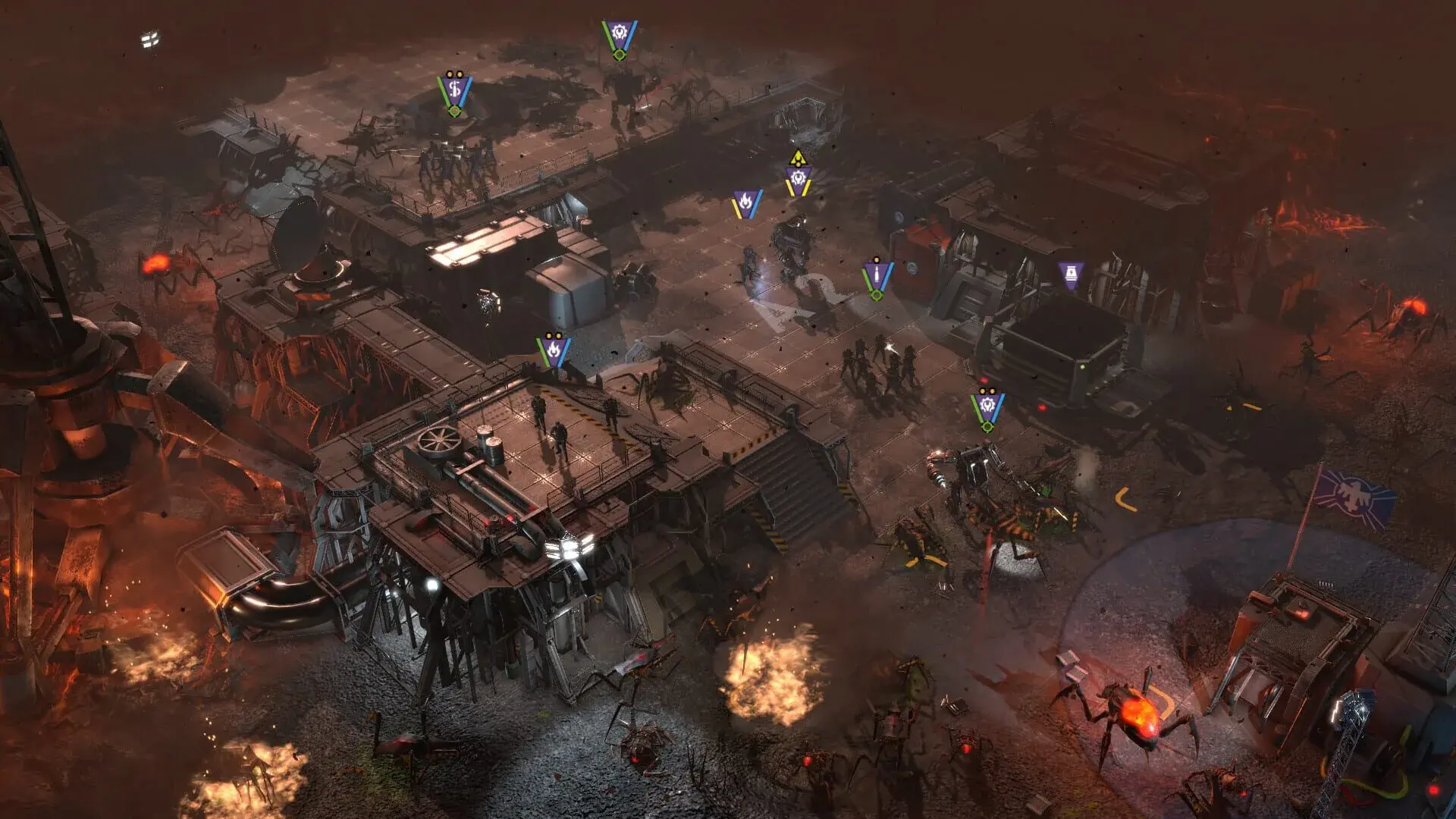 Starship Troopers: Terran Command - Raising Hell - świat gry, lokacja