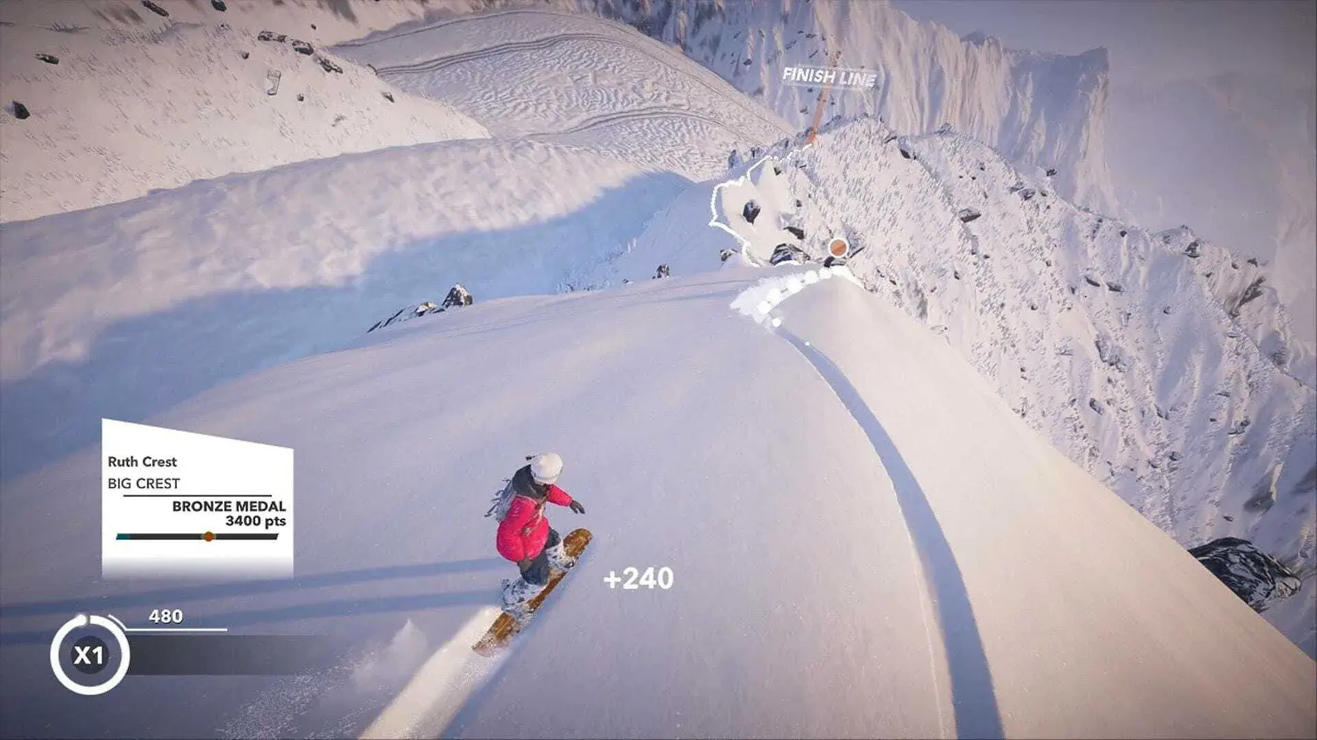 Steep: Gold Edition - akcja w grze