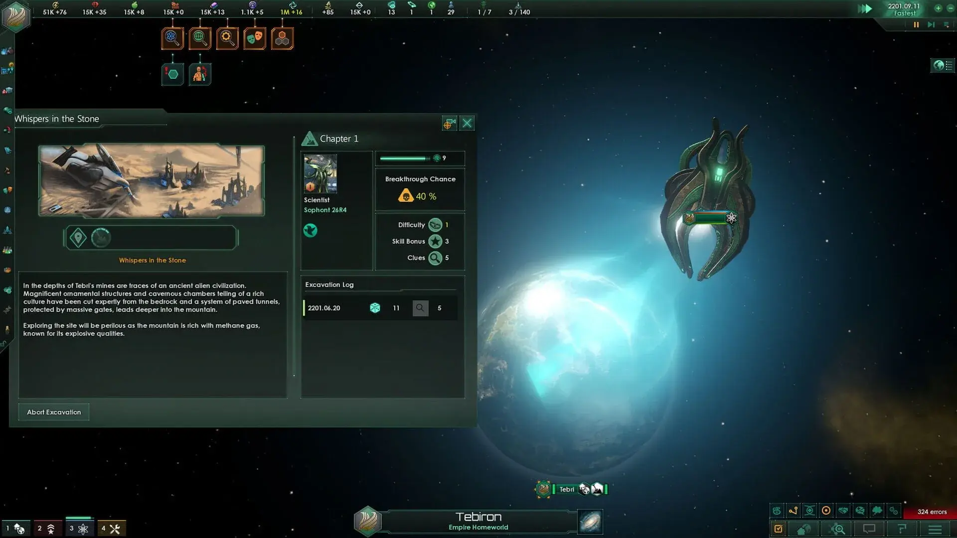 Stellaris: Ancient Relics - gameplay screenshot