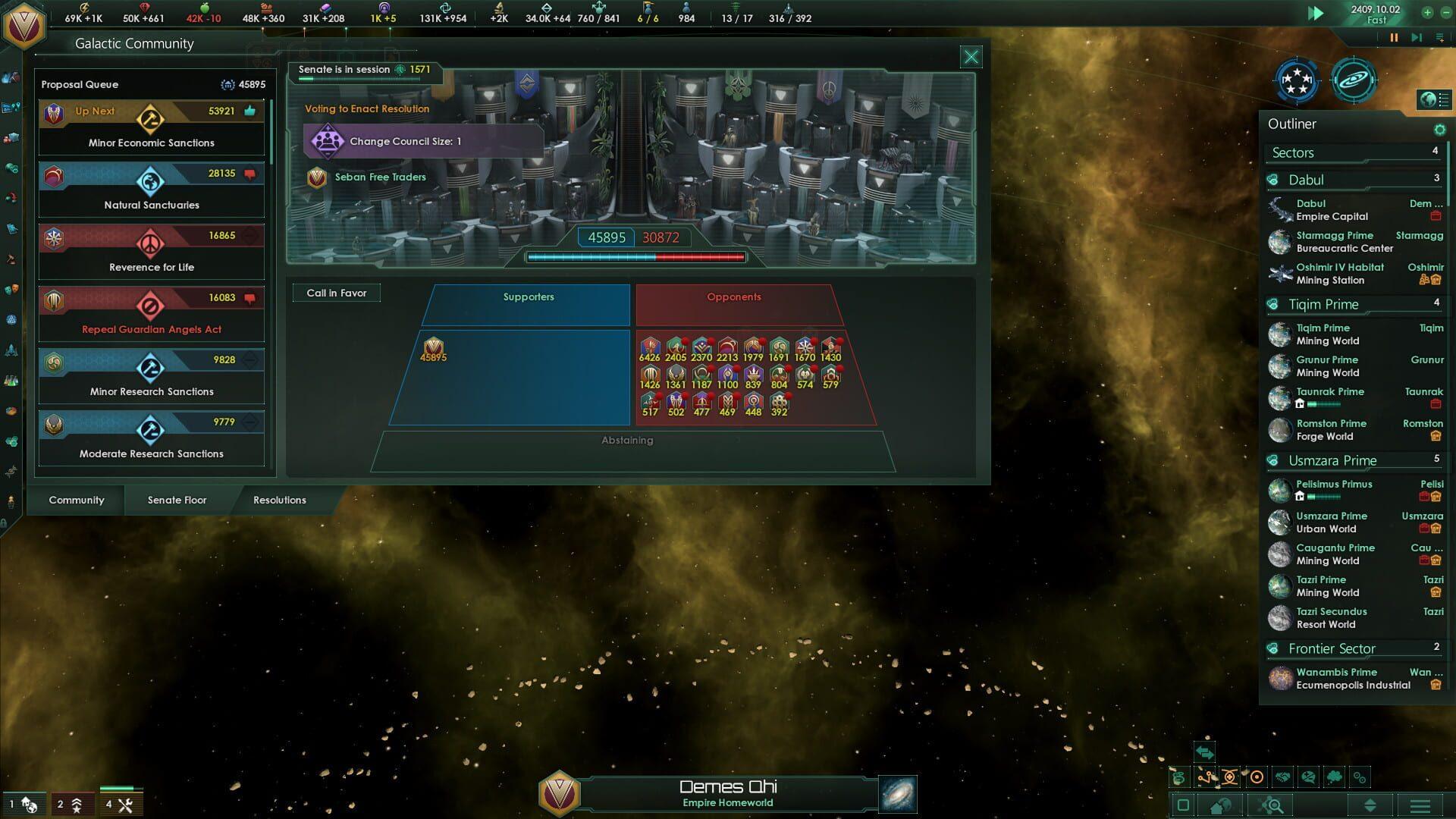 Stellaris: Federations - gameplay screenshot