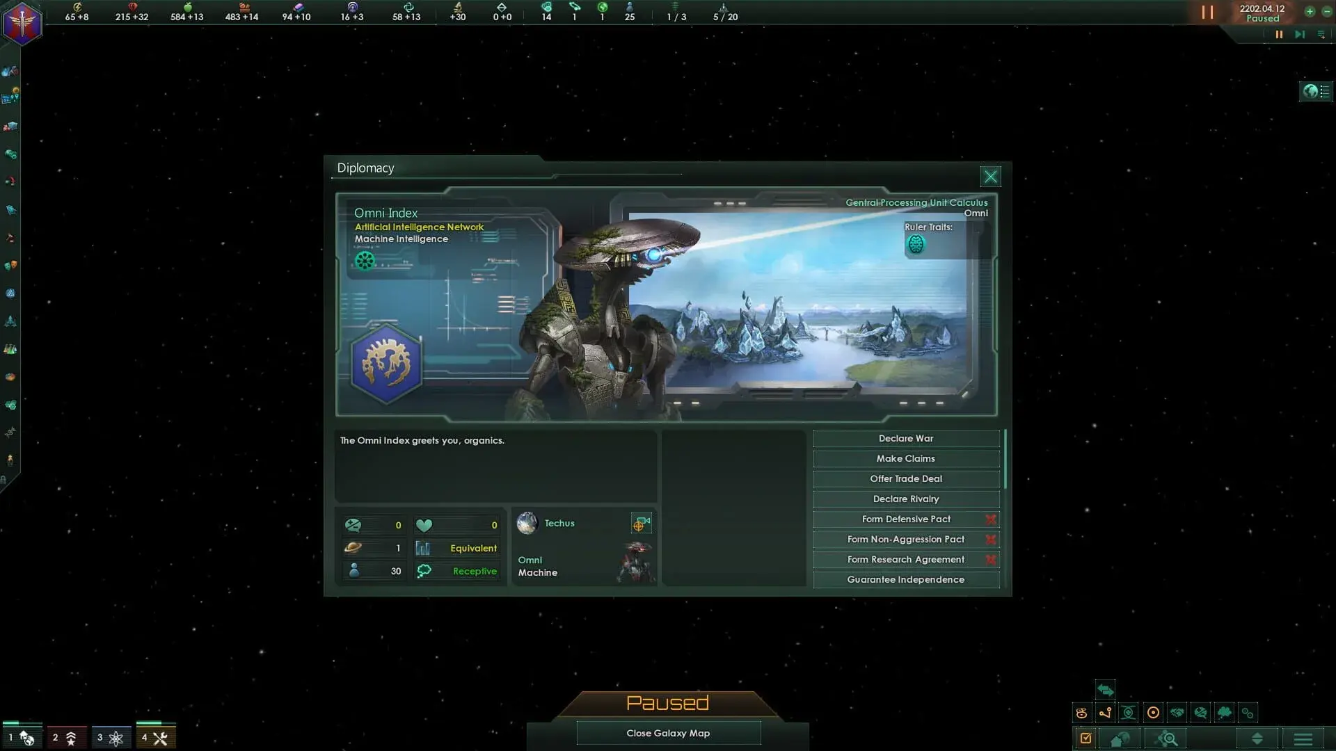 Stellaris: Lithoids - obrazek z gry