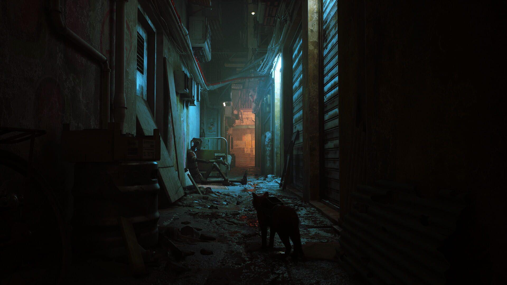 Stray (Switch) - świat gry, lokacja
