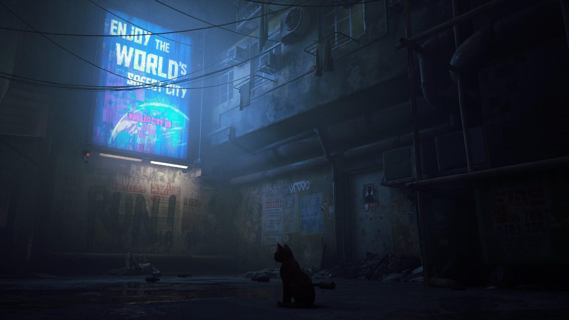 Stray (Xbox Series & PC) - świat gry, lokacja