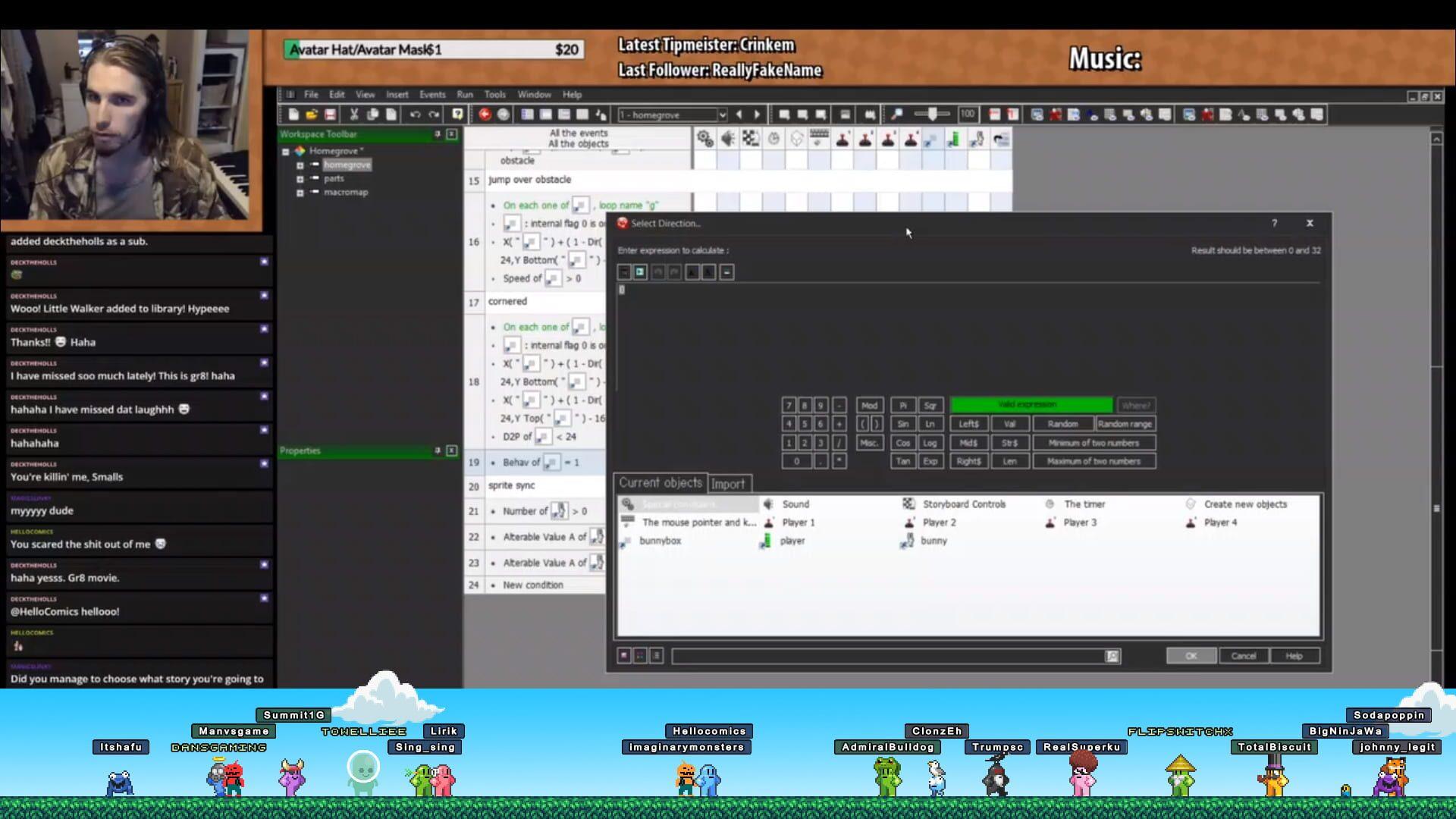 Stream Avatars - główny screenshot z gry