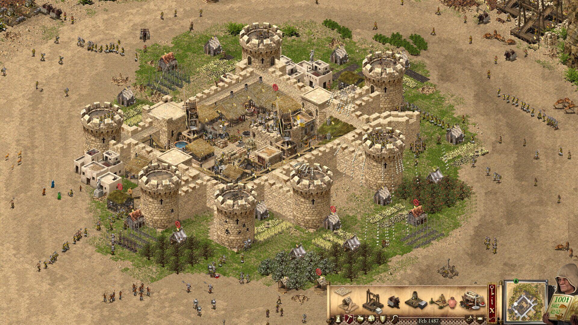 Stronghold: Crusader - Definitive Edition - akcja w grze