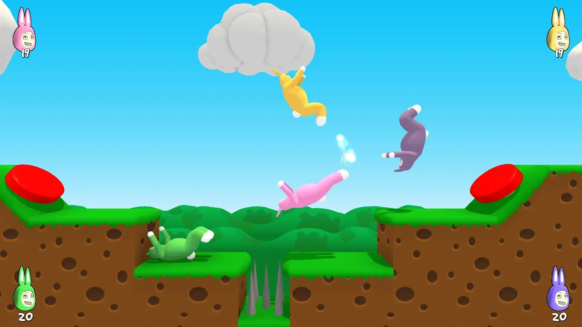 Super Bunny Man - świat gry, lokacja