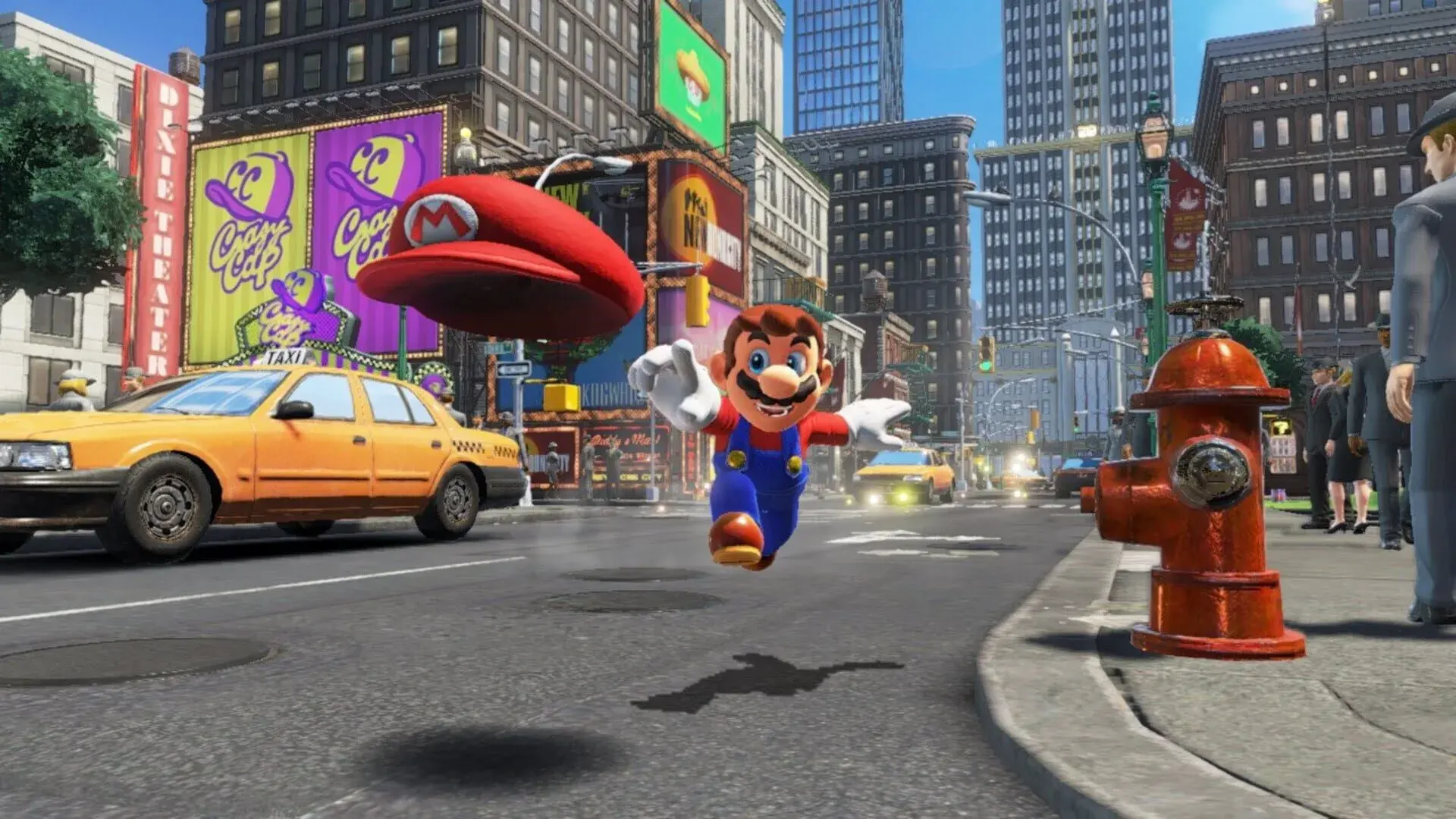 Super Mario Odyssey (Switch) - świat gry, lokacja