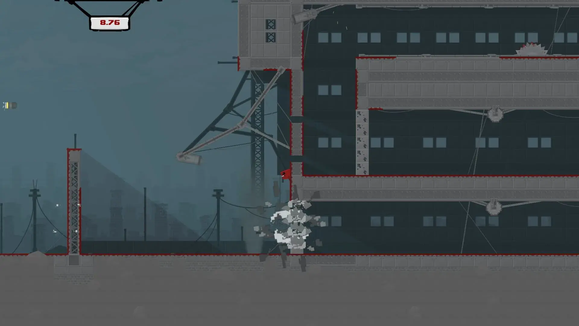 Super Meat Boy - główny screenshot z gry