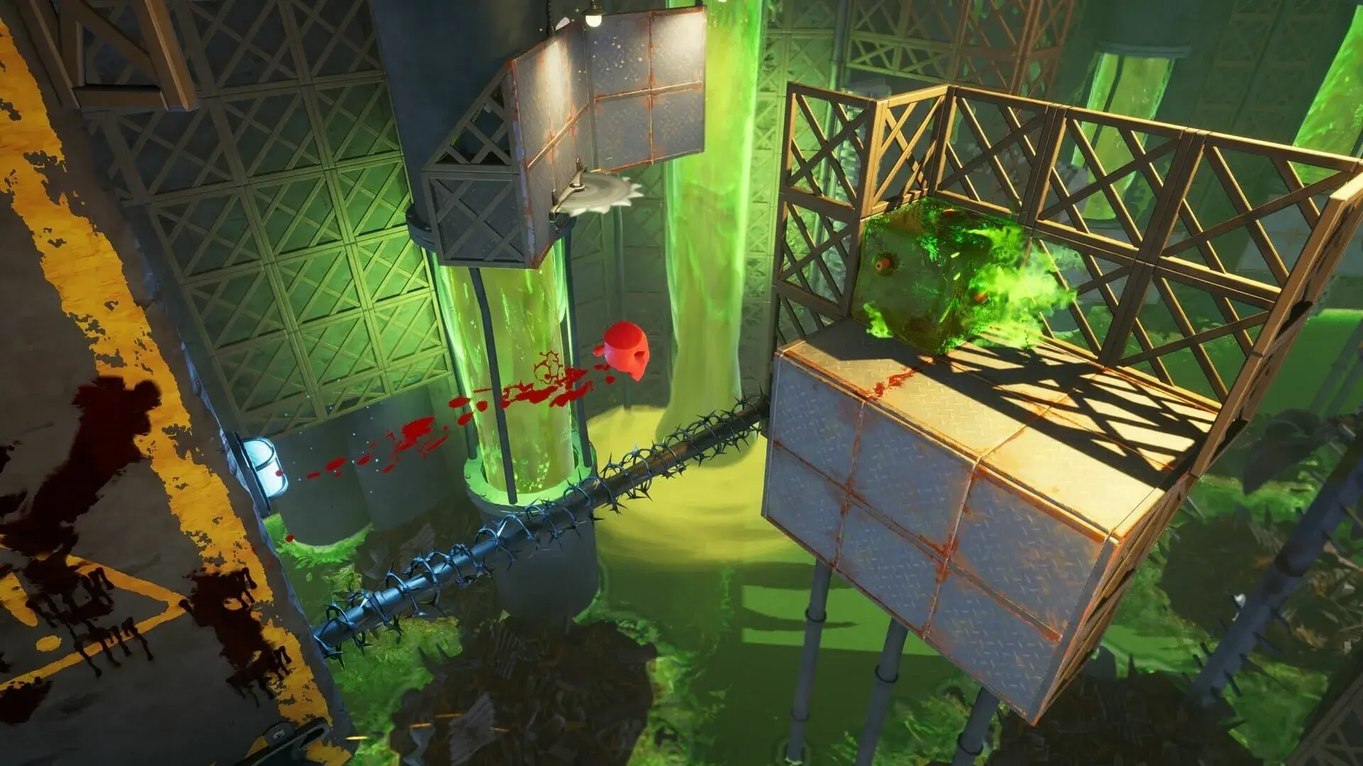 Super Meat Boy 3D (Switch) - świat gry, lokacja