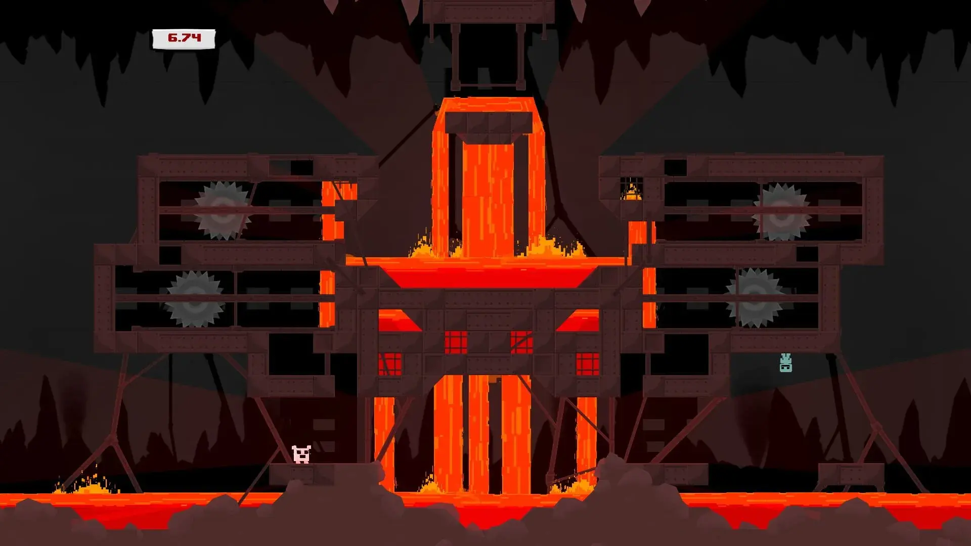 Super Meat Boy - akcja w grze