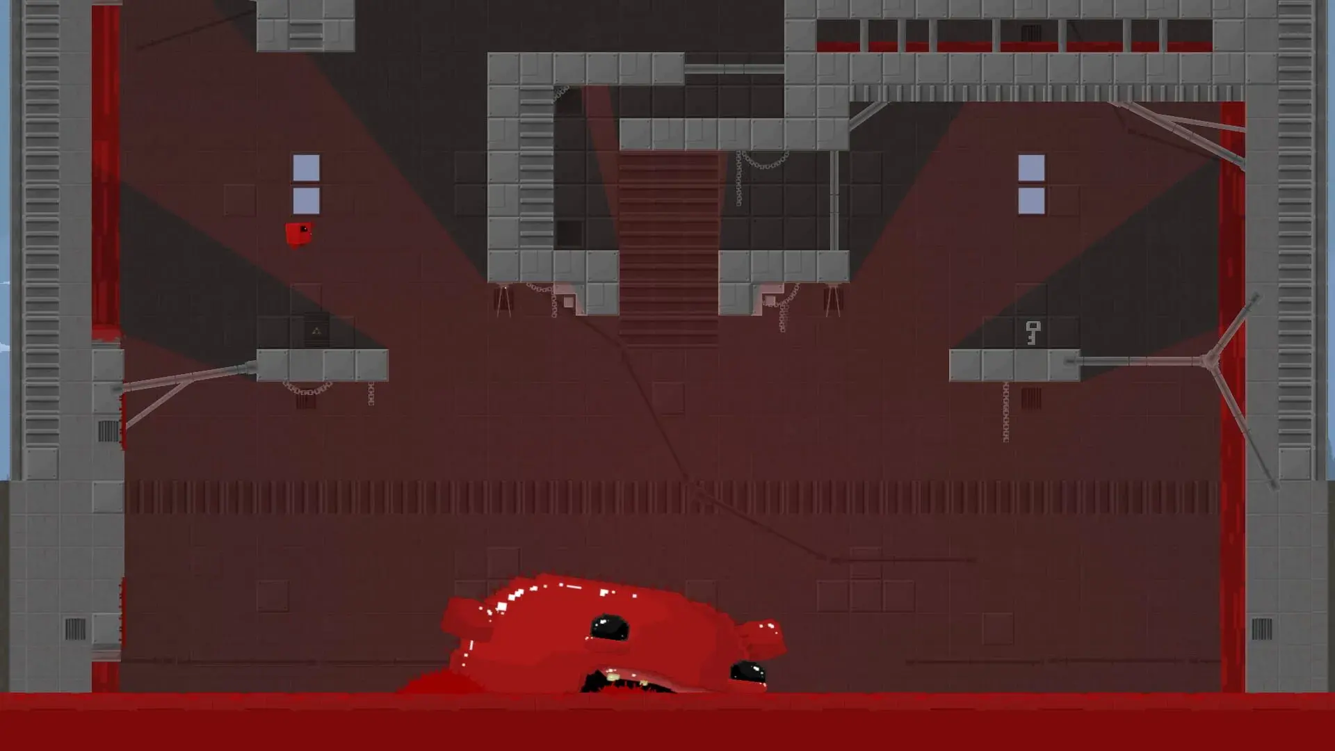 Super Meat Boy - obrazek z gry