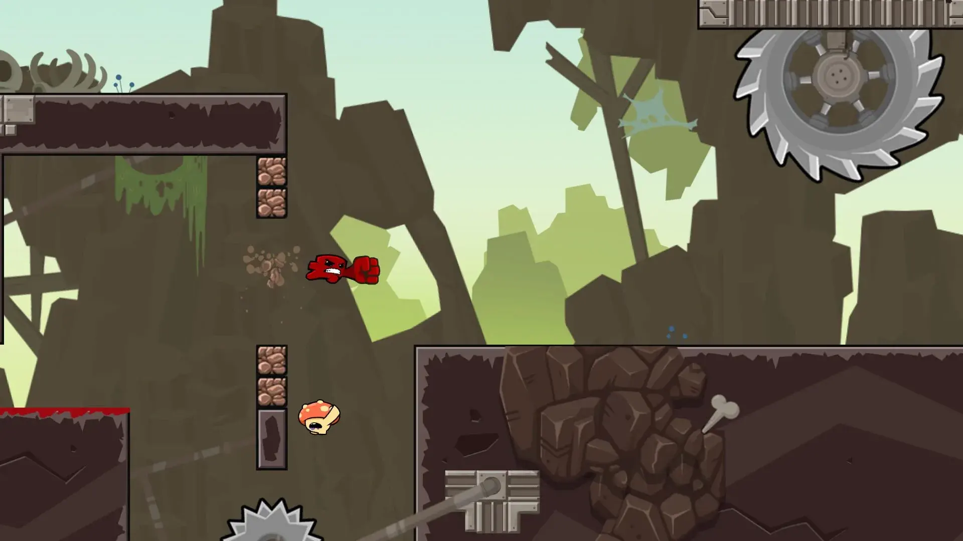 Super Meat Boy Forever (PS5) - świat gry, lokacja