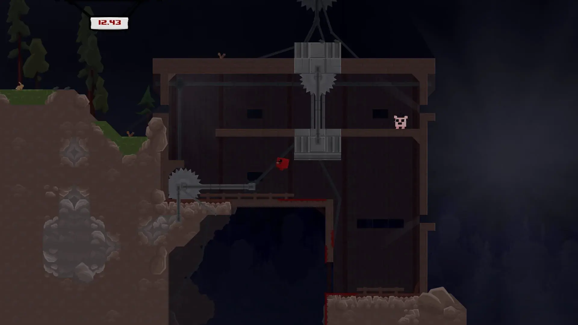 Super Meat Boy (Switch) - główny screenshot z gry