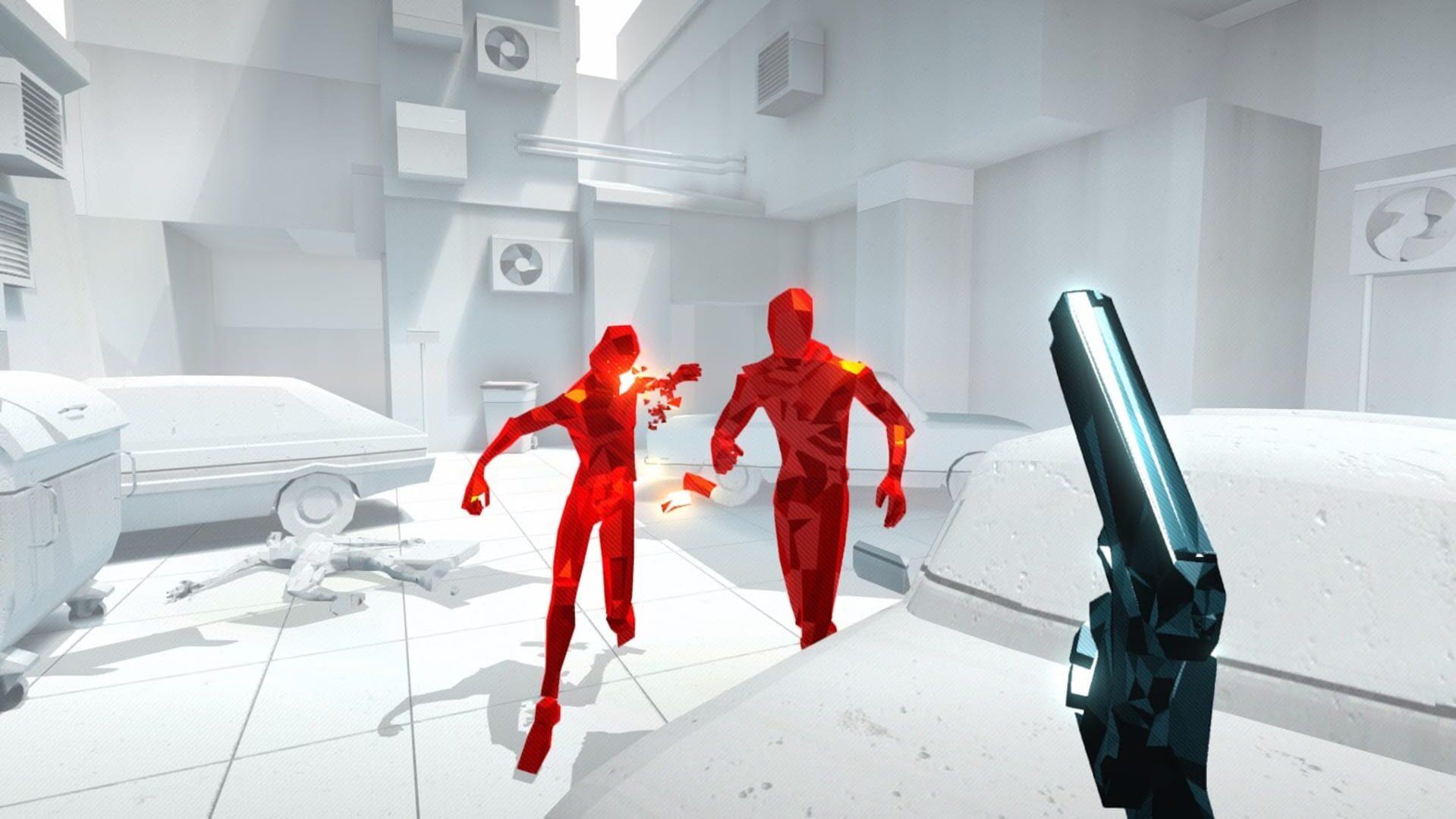 SuperHot - główny screenshot z gry