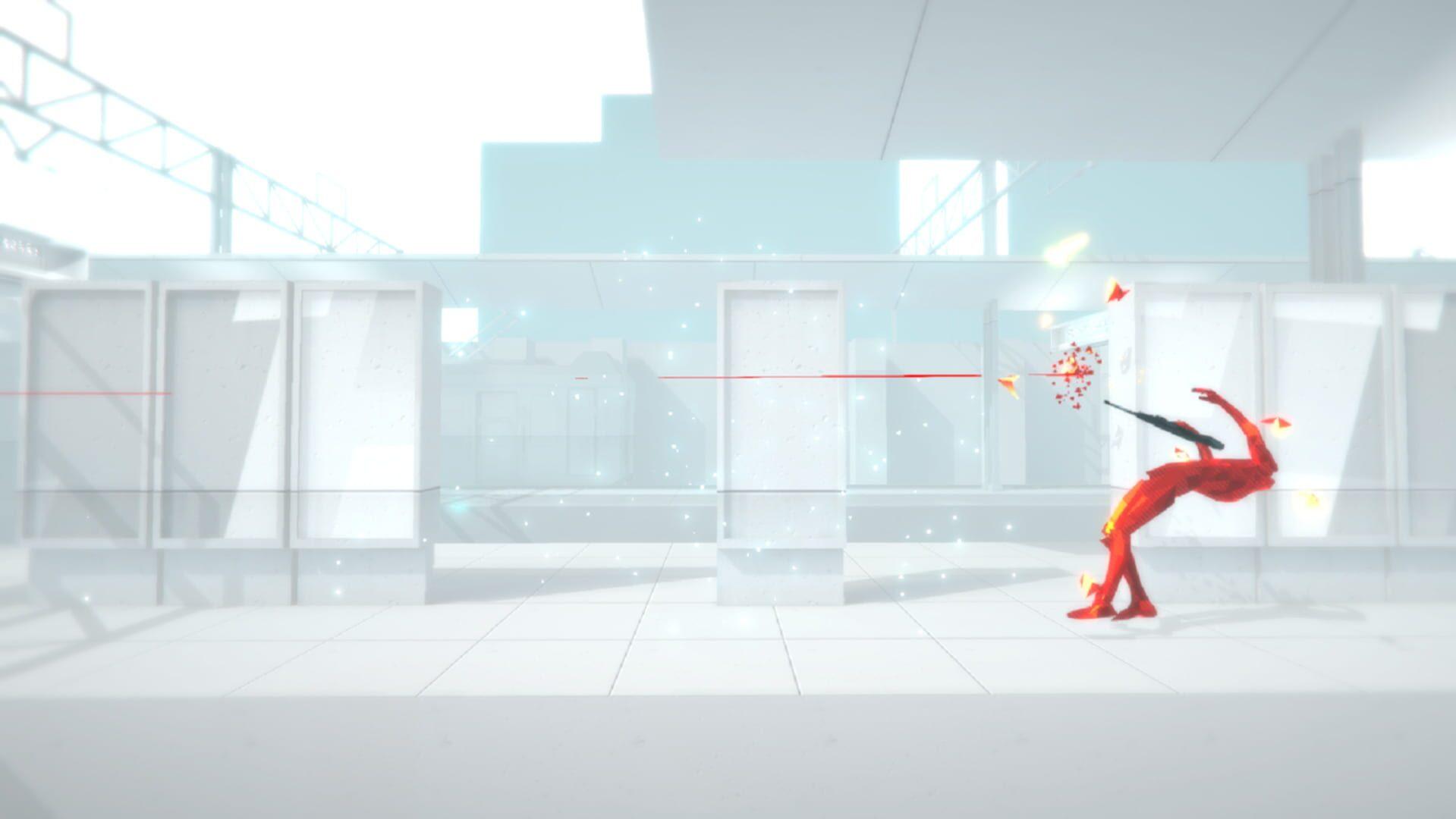 SuperHot - świat gry, lokacja