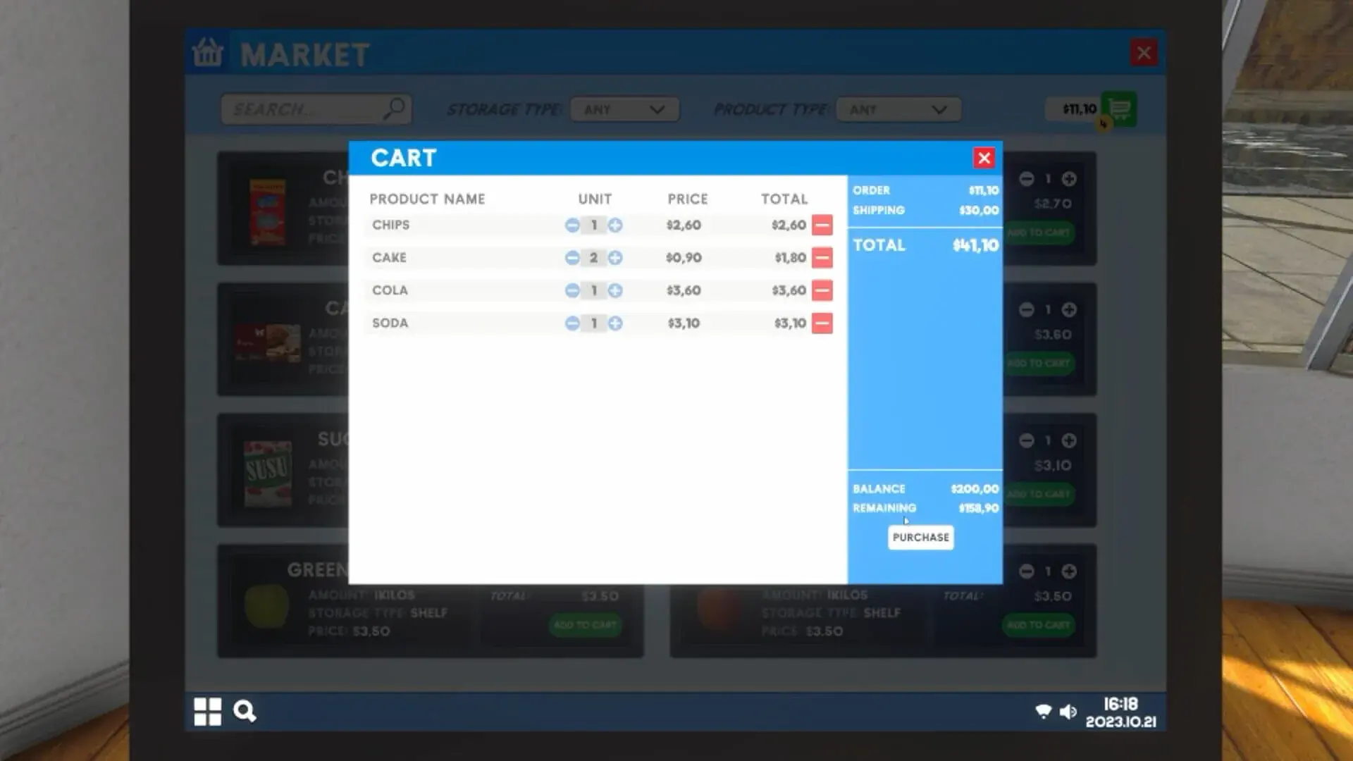 Supermarket Simulator (Xbox Series & PC) - gameplay screenshot