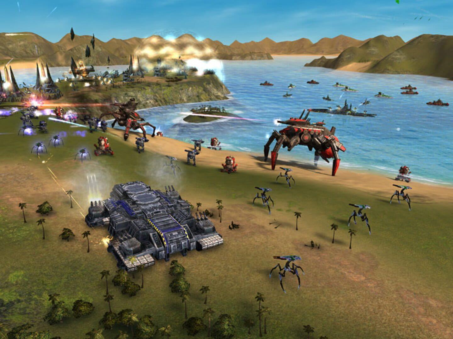 Supreme Commander: Forged Alliance - świat gry, lokacja