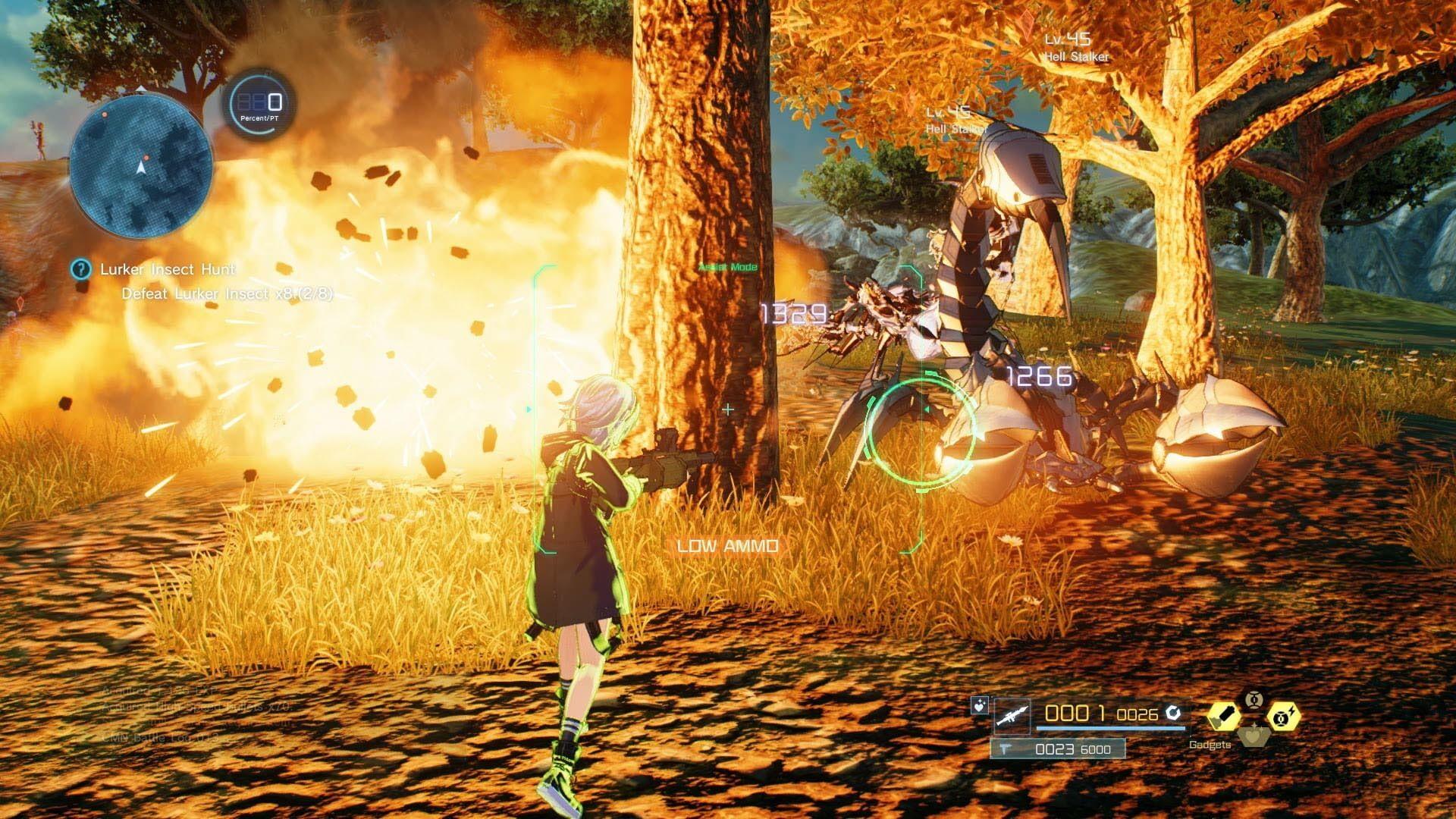 Sword Art Online: Fatal Bullet - główny screenshot z gry