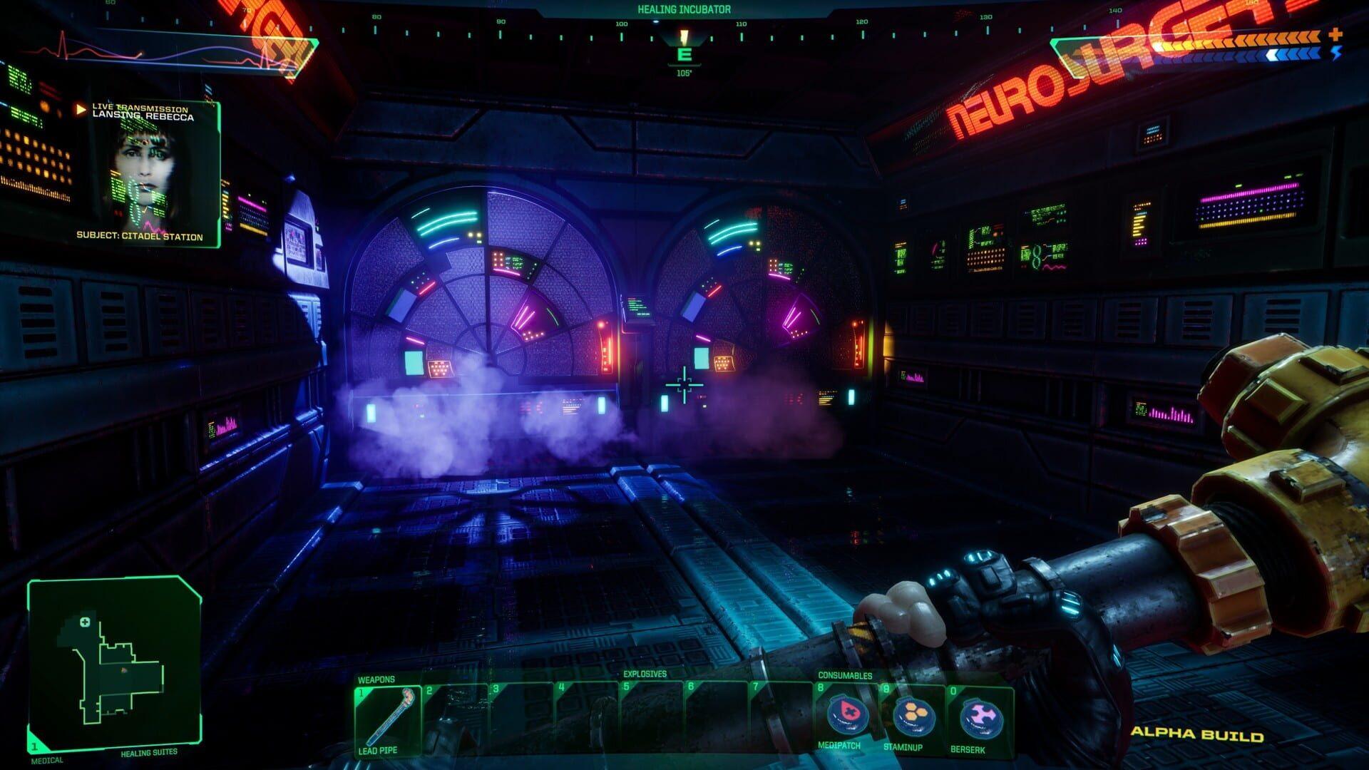 System Shock - główny screenshot z gry