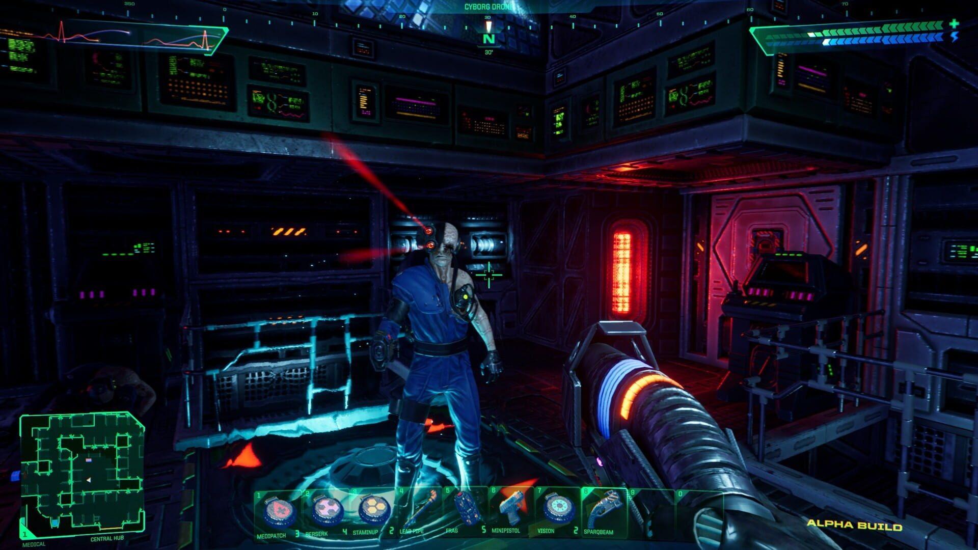 System Shock - obrazek z gry