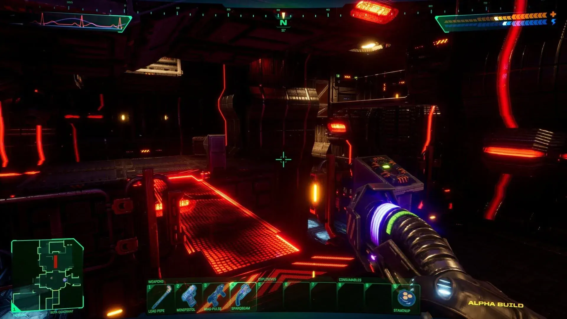 System Shock (Switch) - gameplay screenshot