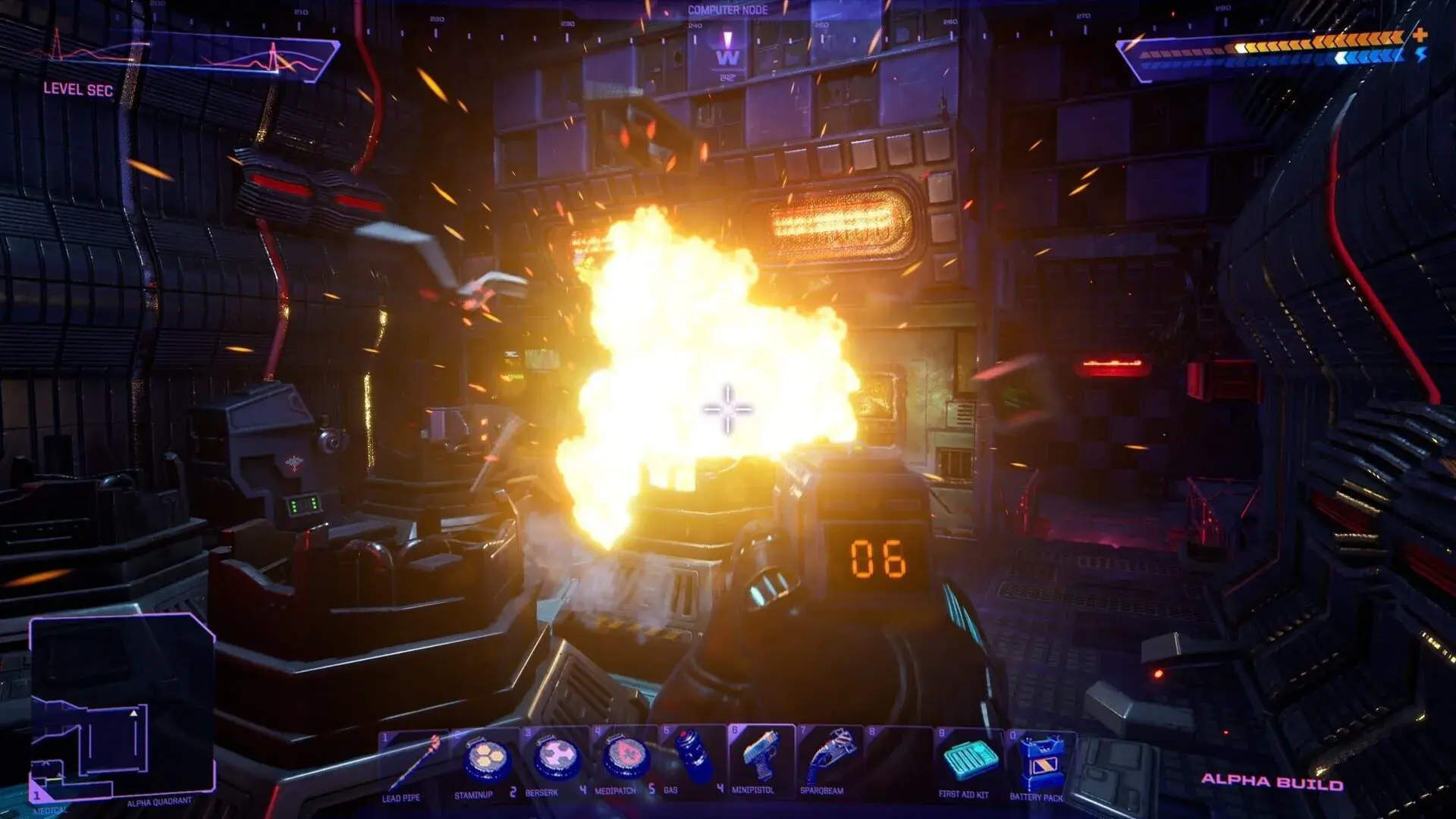 System Shock (Switch) - świat gry, lokacja