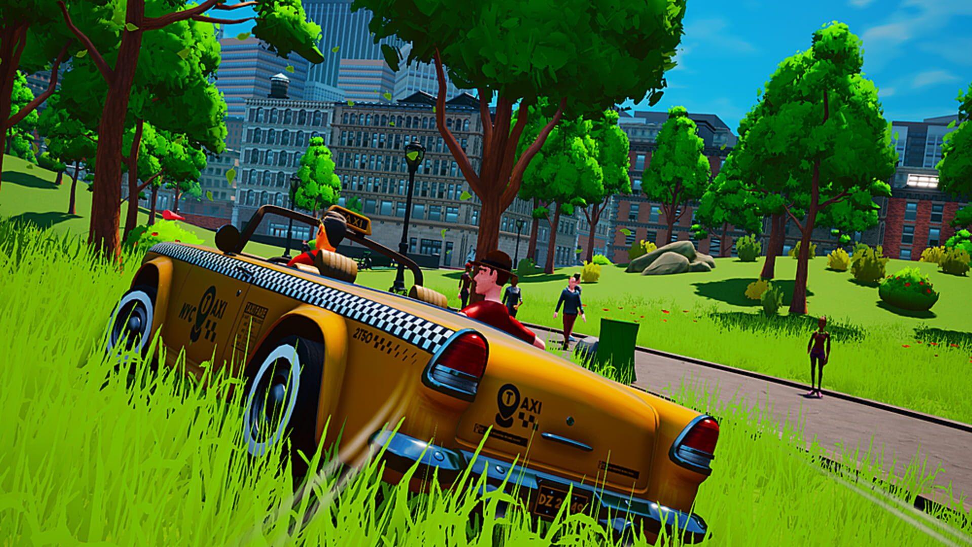 Taxi Chaos - główny screenshot z gry