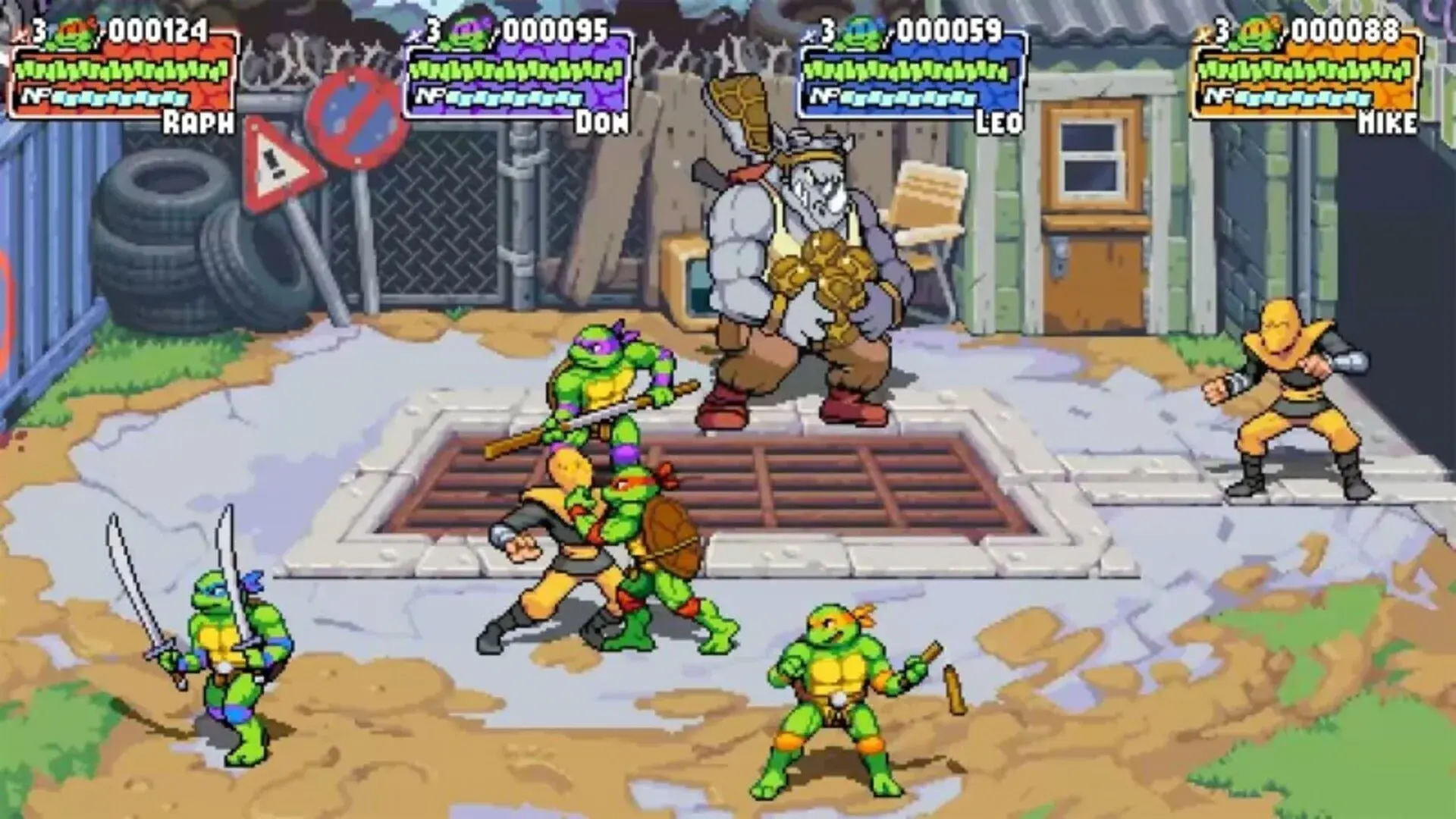 Teenage Mutant Ninja Turtles: Shredder's Revenge (PS5) - gameplay screenshot