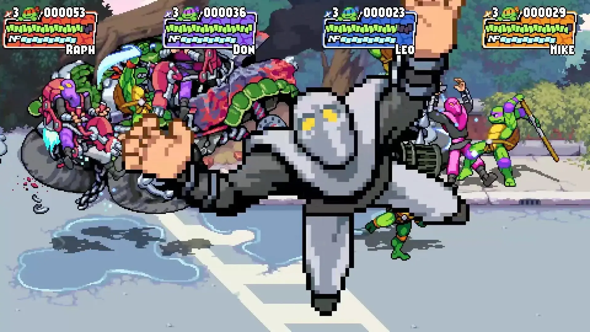 Teenage Mutant Ninja Turtles: Shredder's Revenge (PS5) - akcja w grze