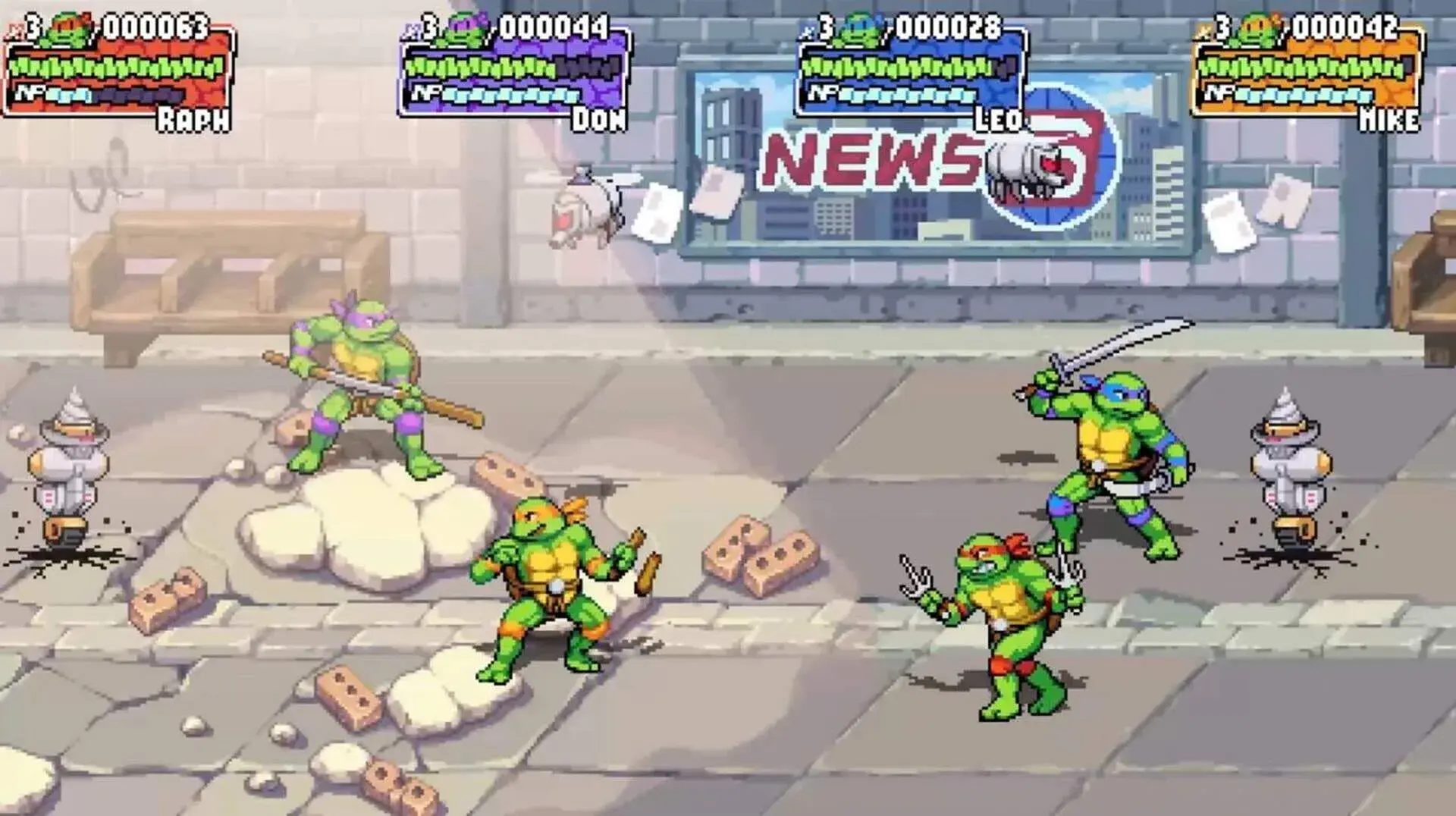 Teenage Mutant Ninja Turtles: Shredder's Revenge (PS5) - screenshot wysokiej jakości