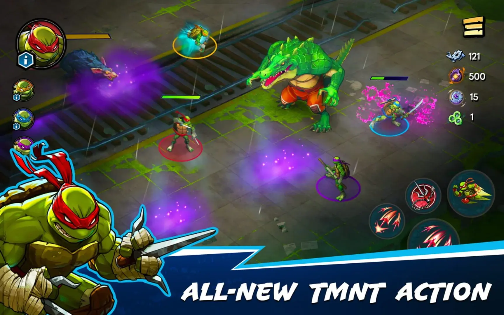 Teenage Mutant Ninja Turtles: Splintered Fate - gameplay screenshot