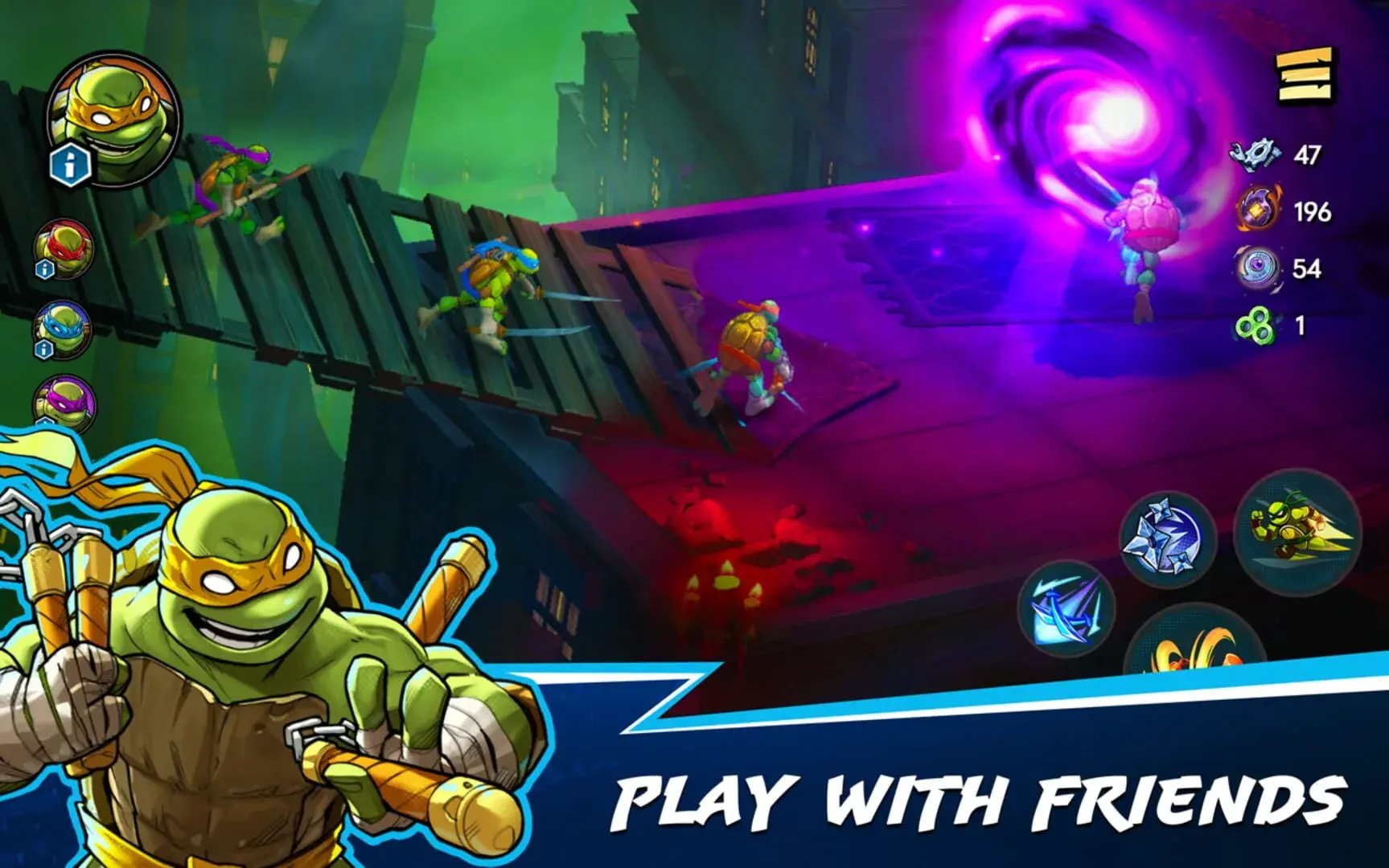 Teenage Mutant Ninja Turtles: Splintered Fate - obrazek z gry