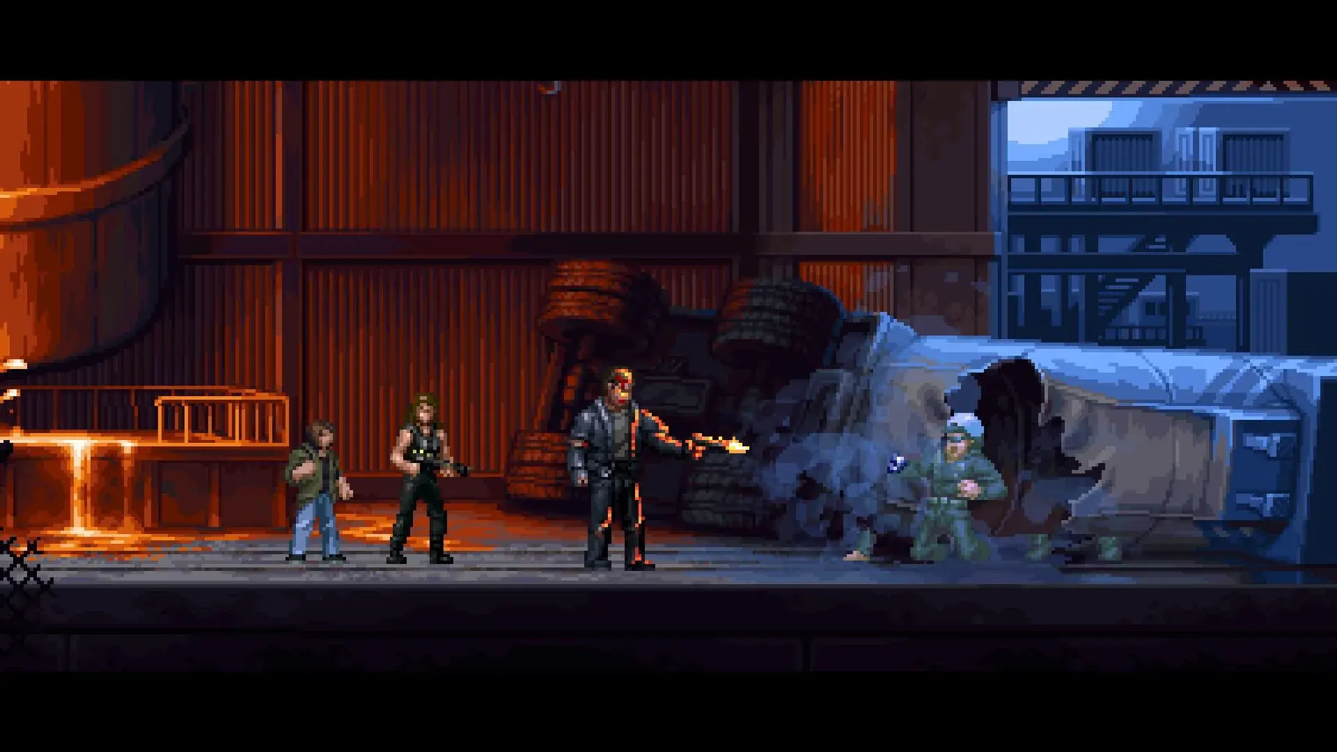 Terminator 2D: No Fate - świat gry, lokacja