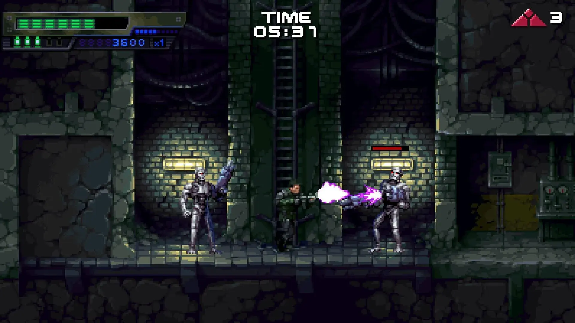 Terminator 2D: No Fate - akcja w grze