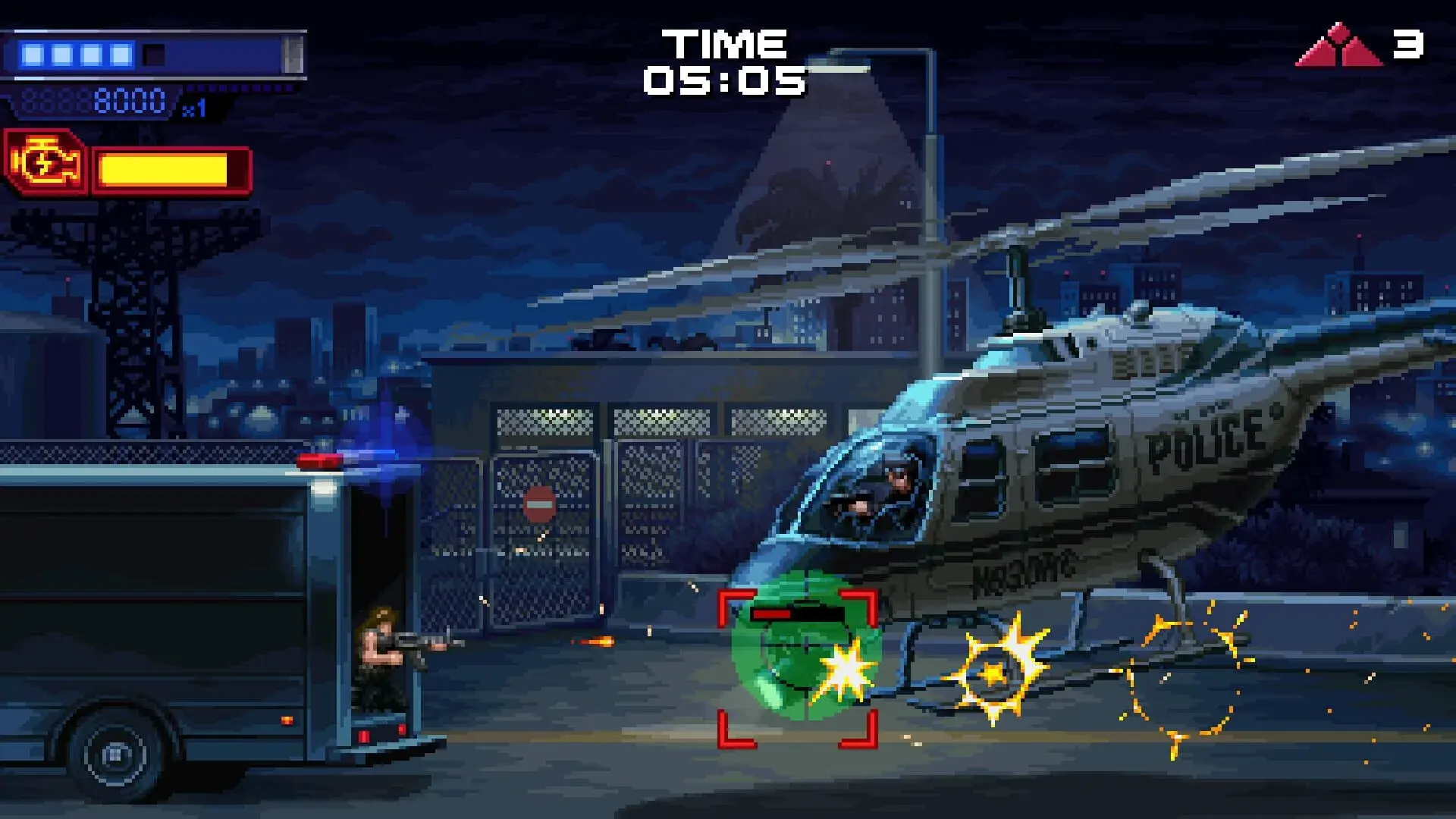 Terminator 2D: No Fate (Switch) - główny screenshot z gry