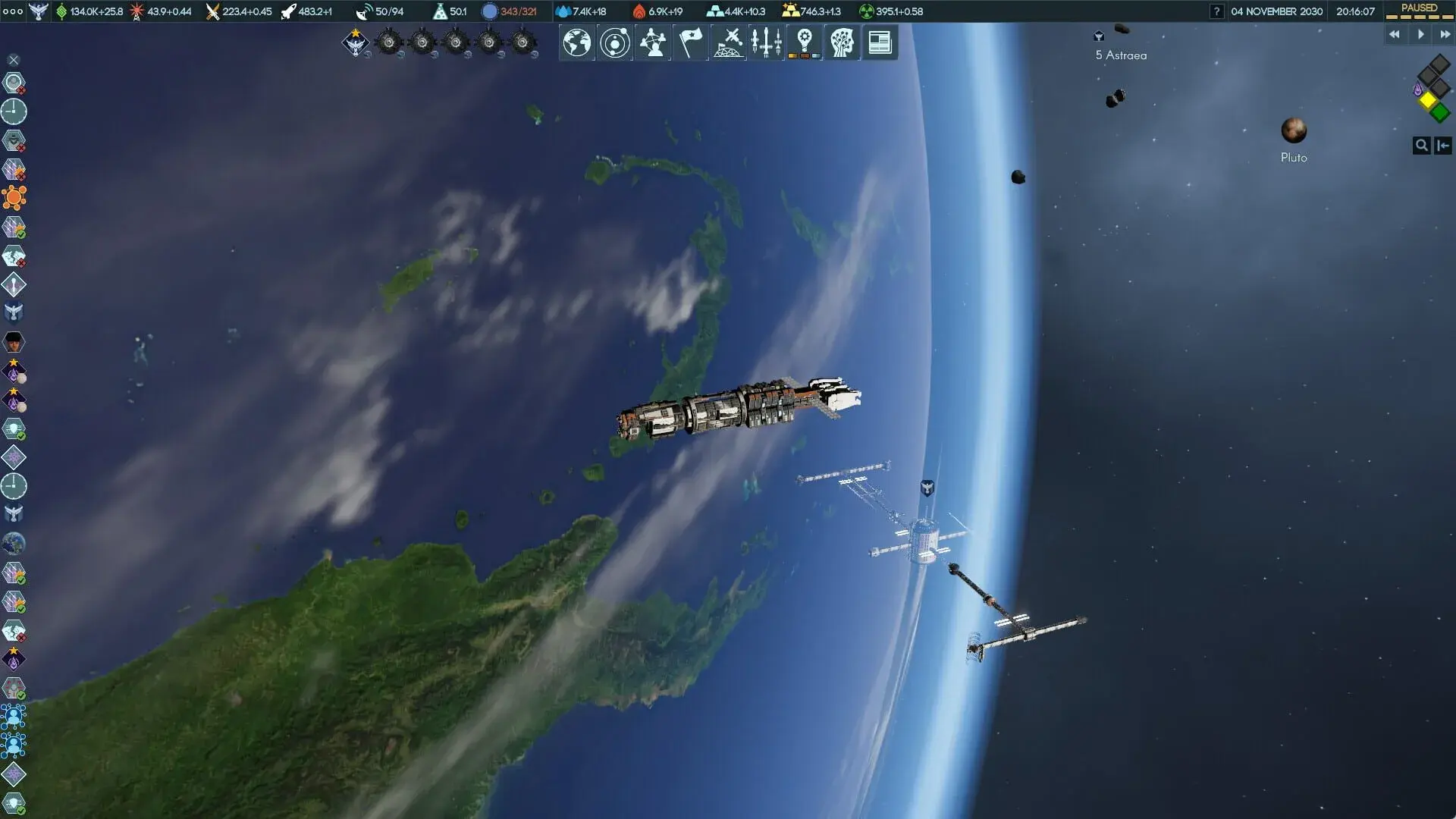Terra Invicta: Dark Skies - gameplay screenshot