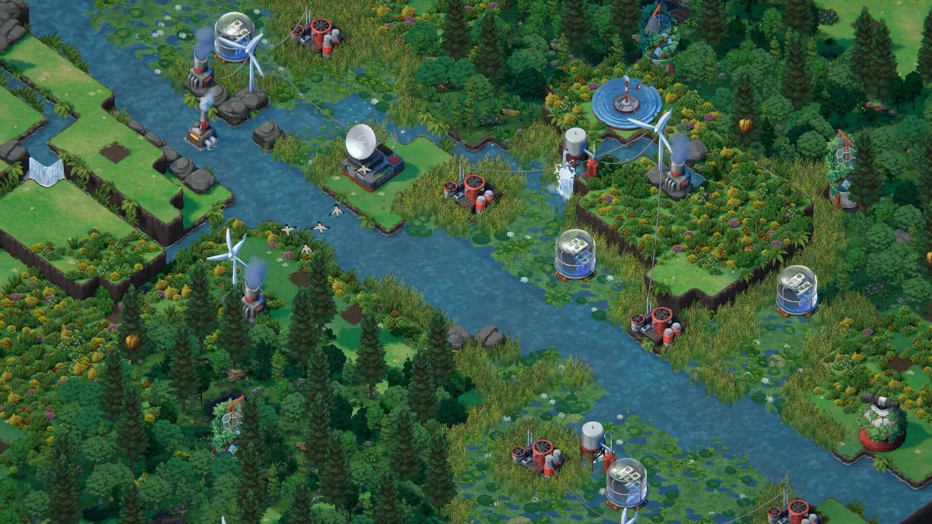 Terra Nil - główny screenshot z gry