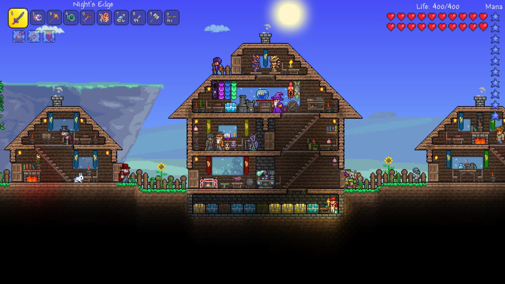 Terraria - główny screenshot z gry