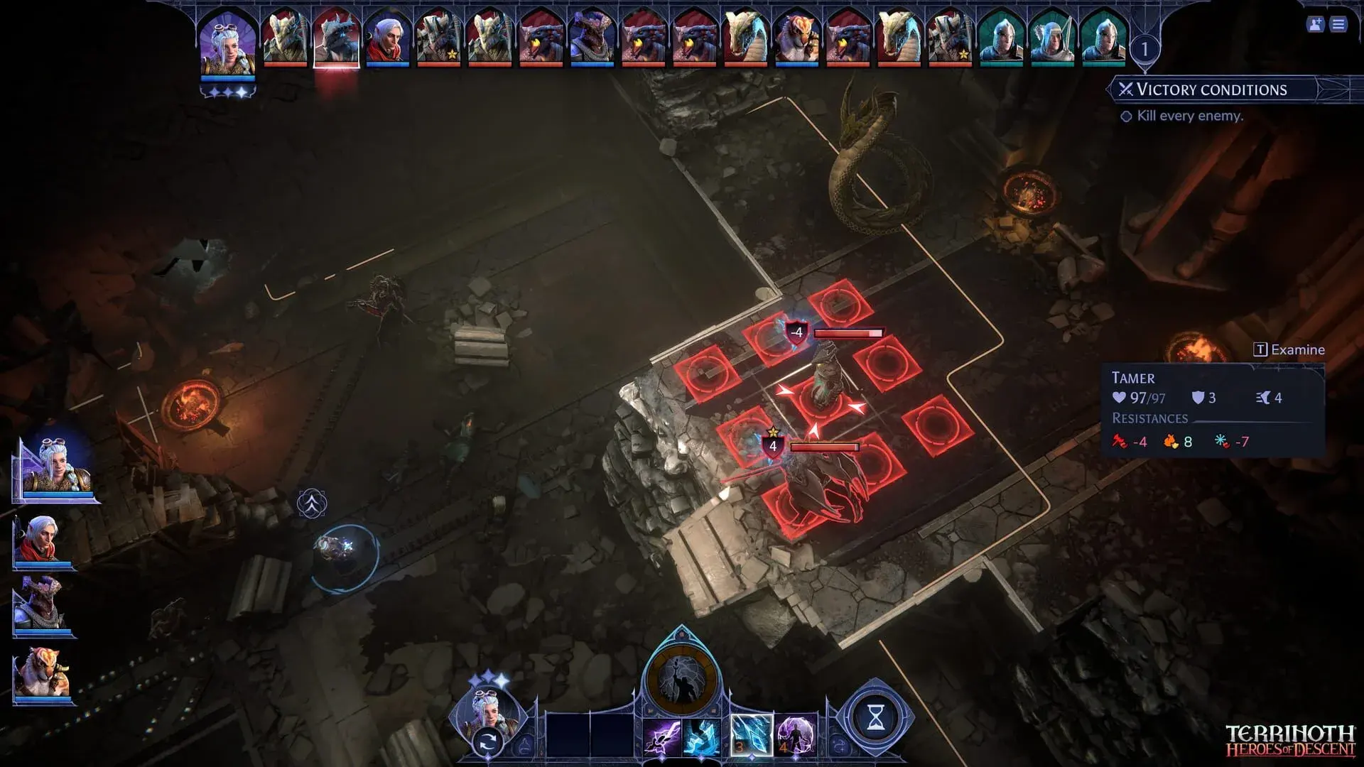 Terrinoth: Heroes of Descent - główny screenshot z gry