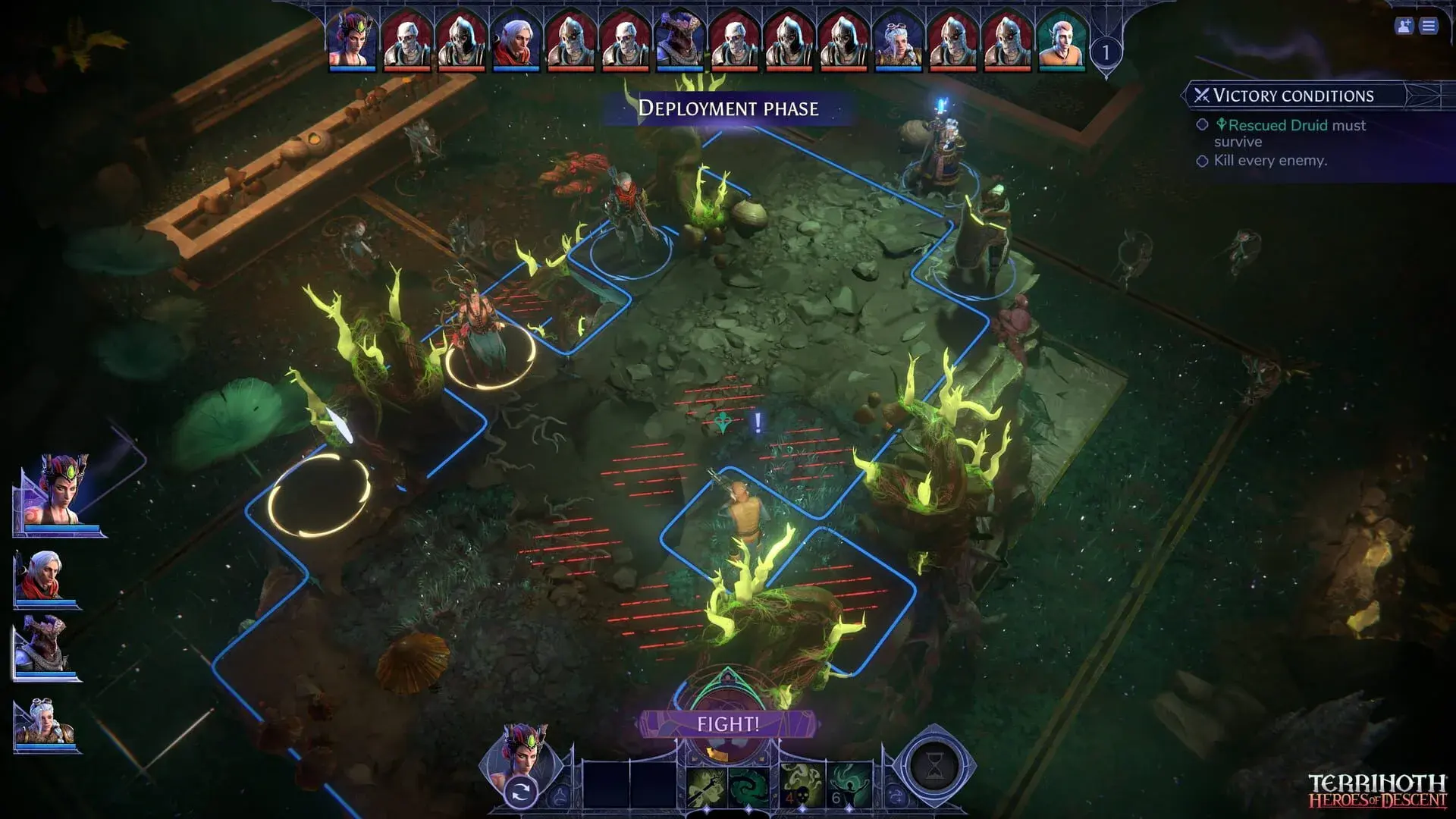 Terrinoth: Heroes of Descent - gameplay screenshot