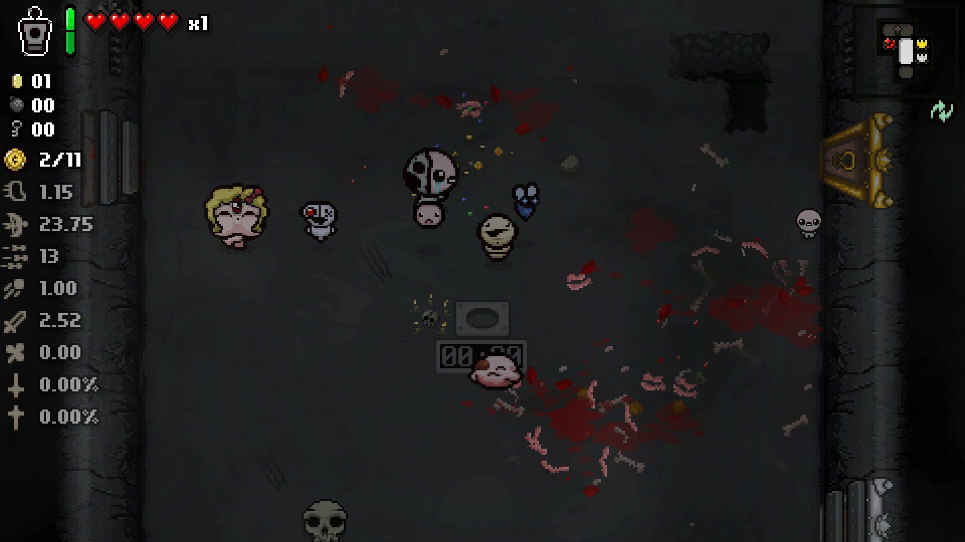 The Binding of Isaac: Afterbirth - świat gry, lokacja