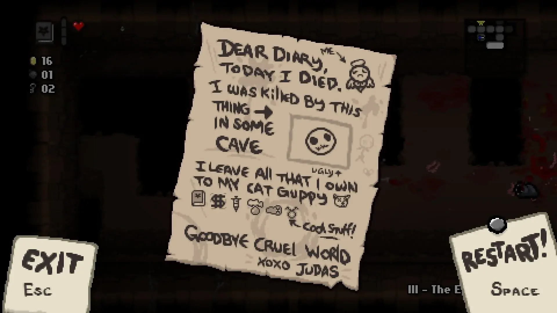 The Binding of Isaac: Rebirth (Xbox Series & PC) - świat gry, lokacja