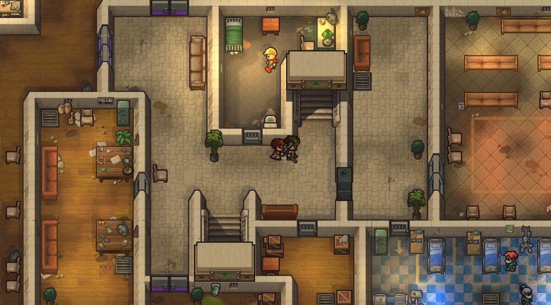 The Escapists 2 - świat gry, lokacja